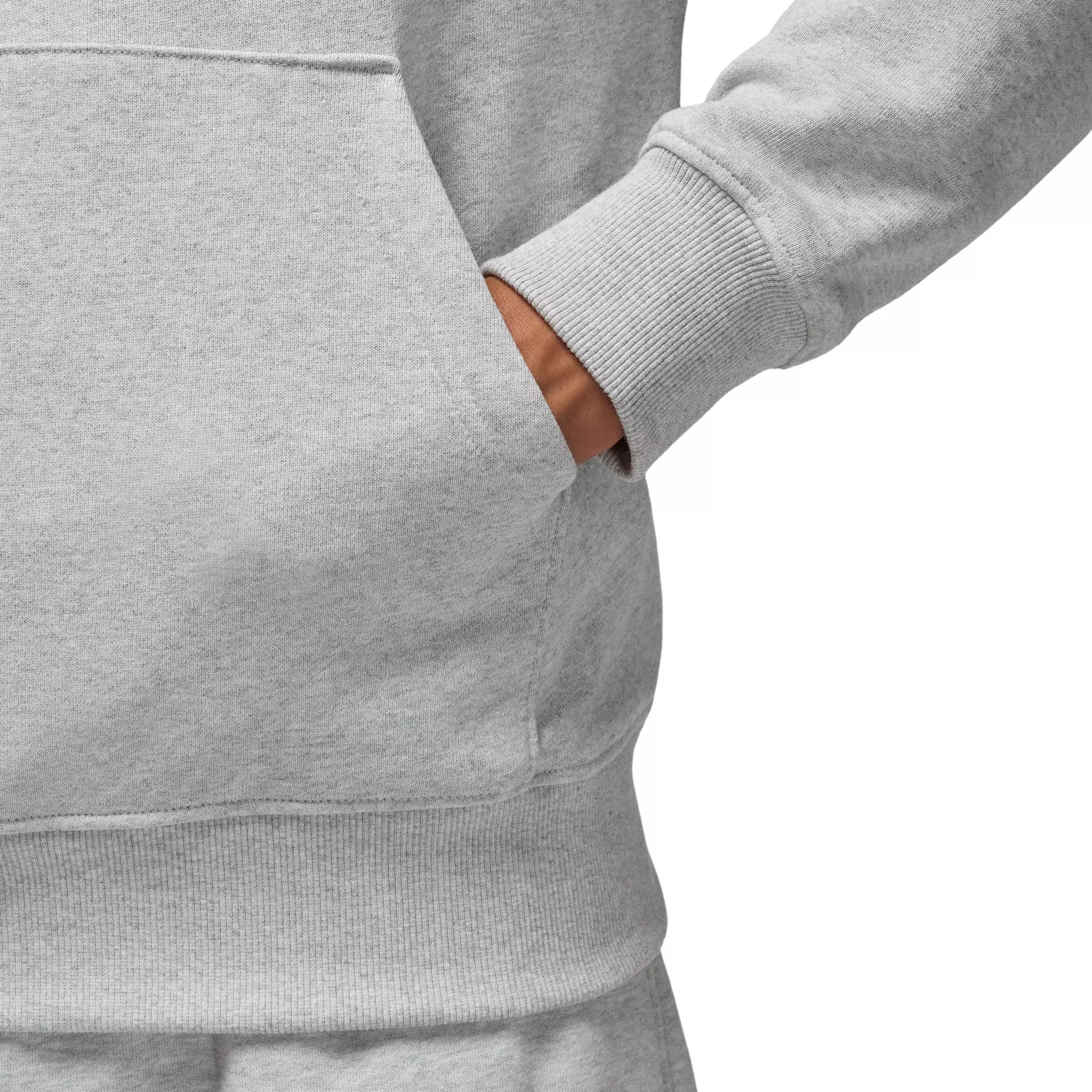 Jordan Men's Flight Fleece Pullover Hoodie - GREY