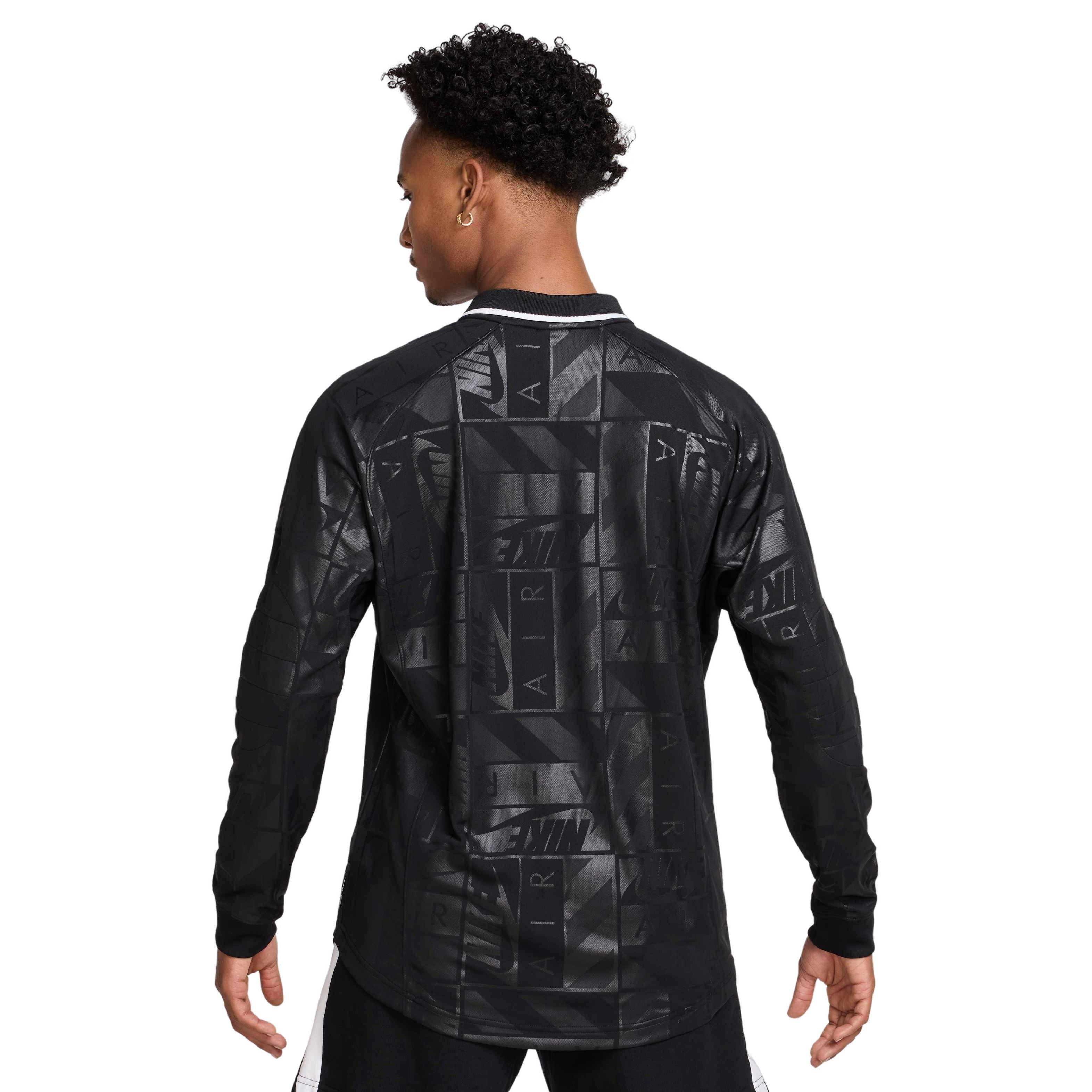 Nike Air Men's Long Sleeve Jersey - BLACK Thumbnail View 2