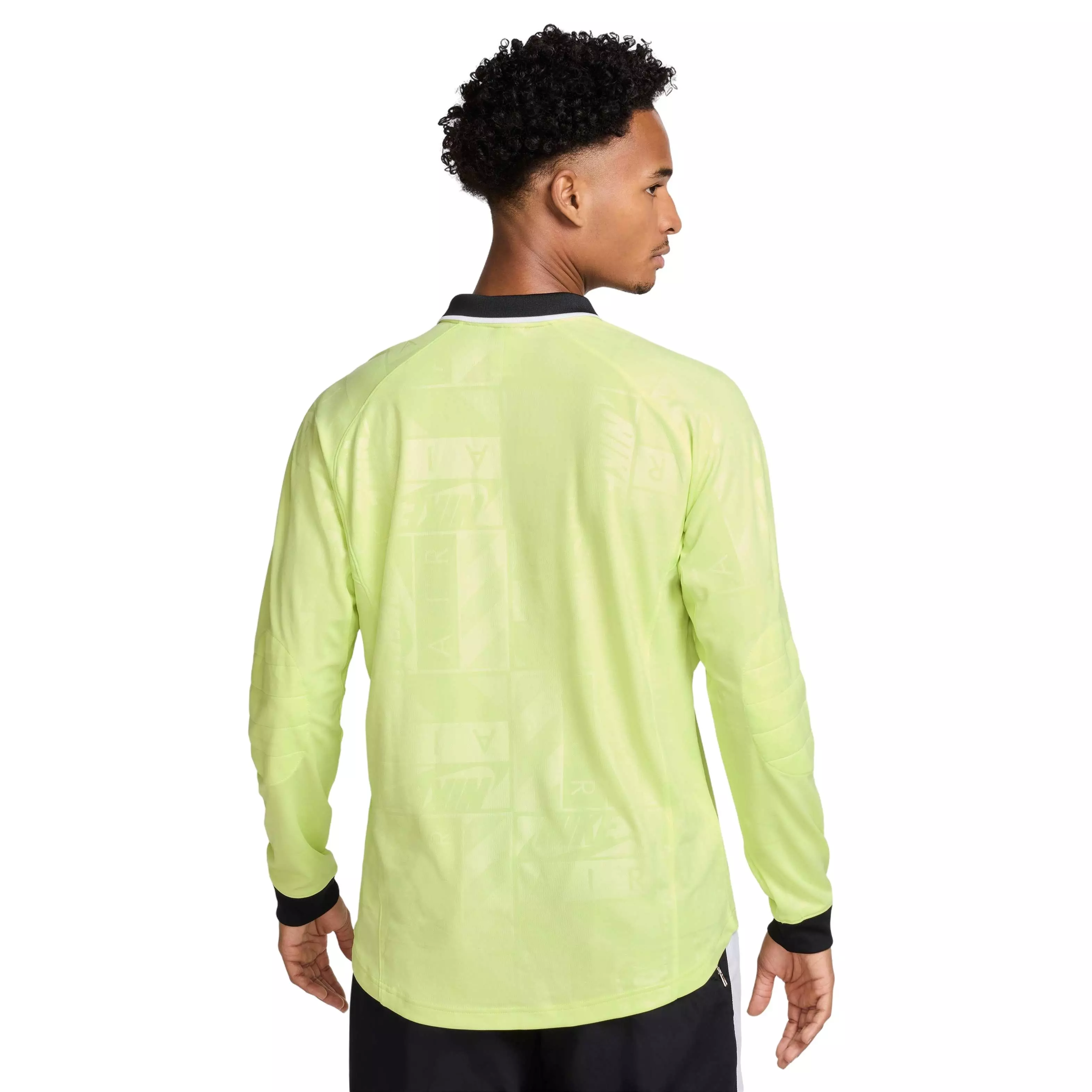 Nike Air Men's Long Sleeve Jersey - YELLOW