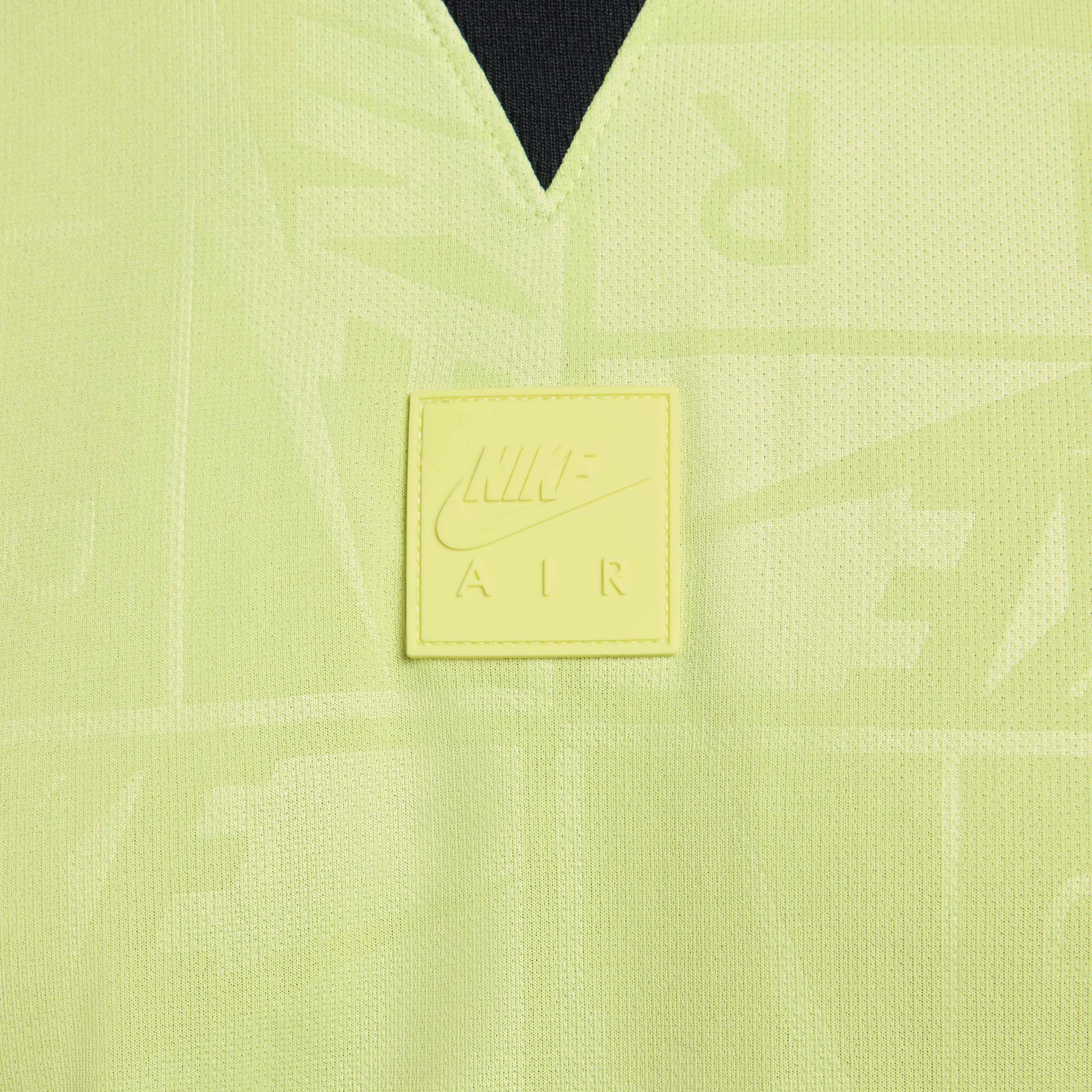 Nike Air Men's Long Sleeve Jersey - YELLOW Thumbnail View 4