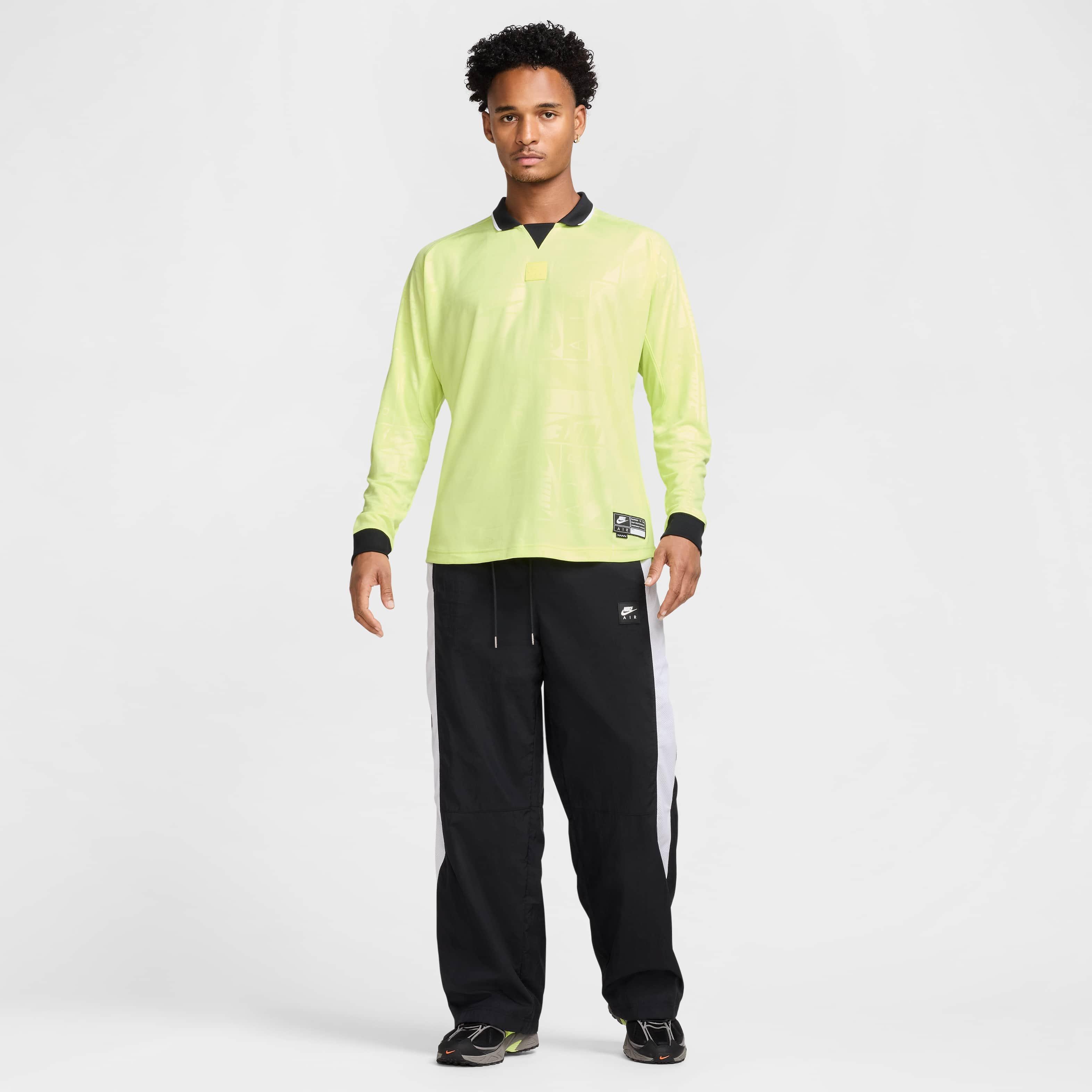 Nike Air Men's Long Sleeve Jersey - YELLOW Thumbnail View 7
