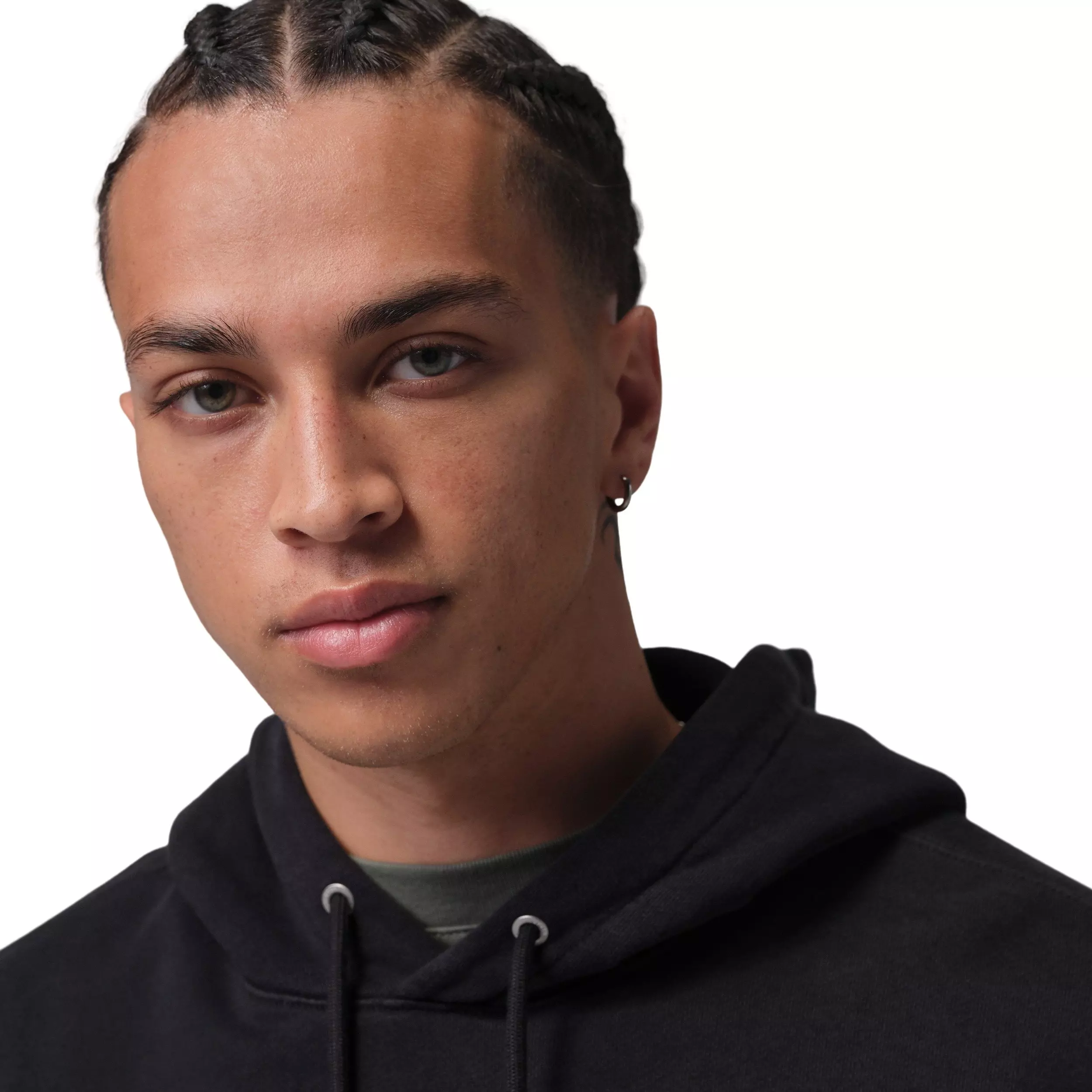 Jordan Men's Flight Fleece Pullover Hoodie - Black - BLACK