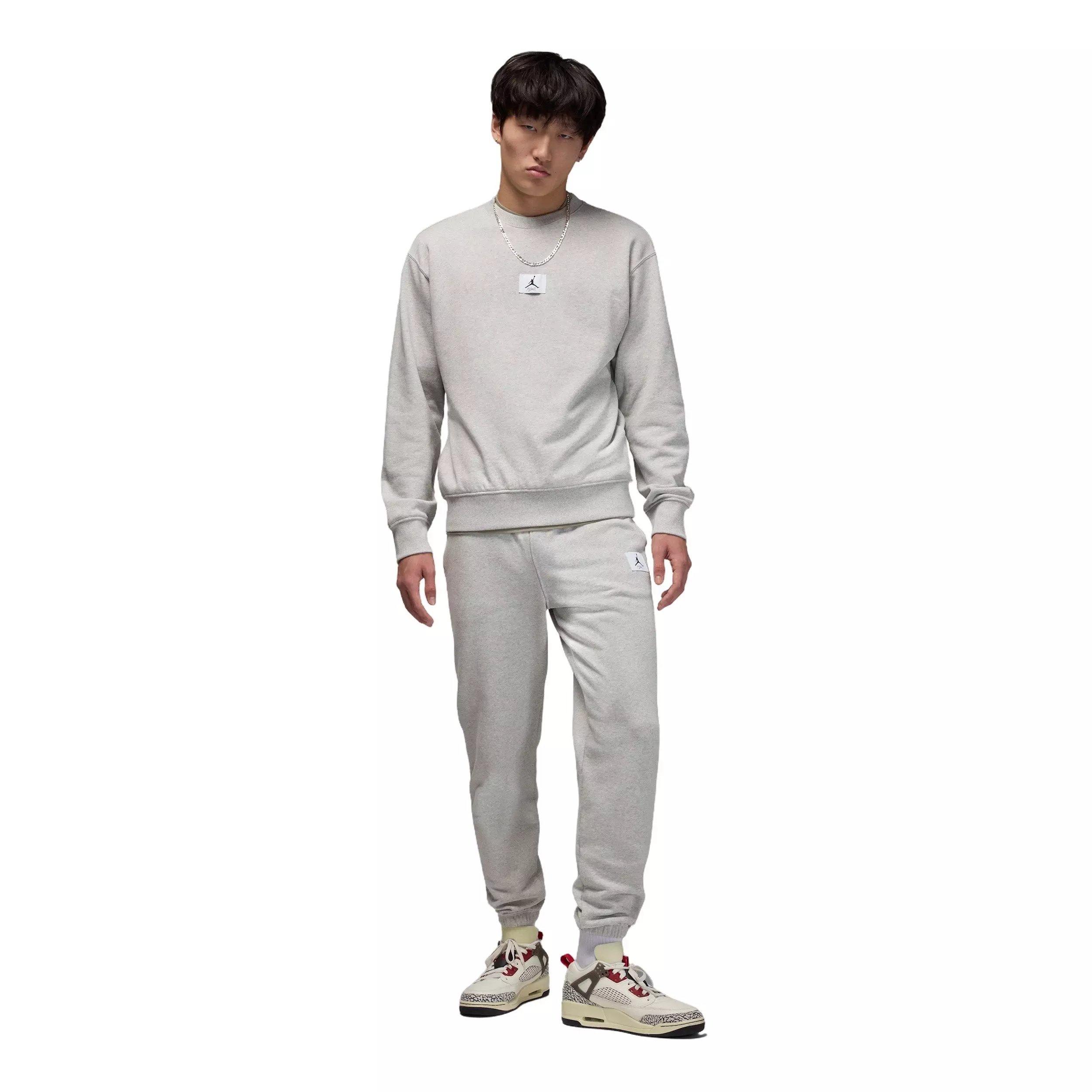 Jordan Men's Flight Fleece Sweatpants - GREY