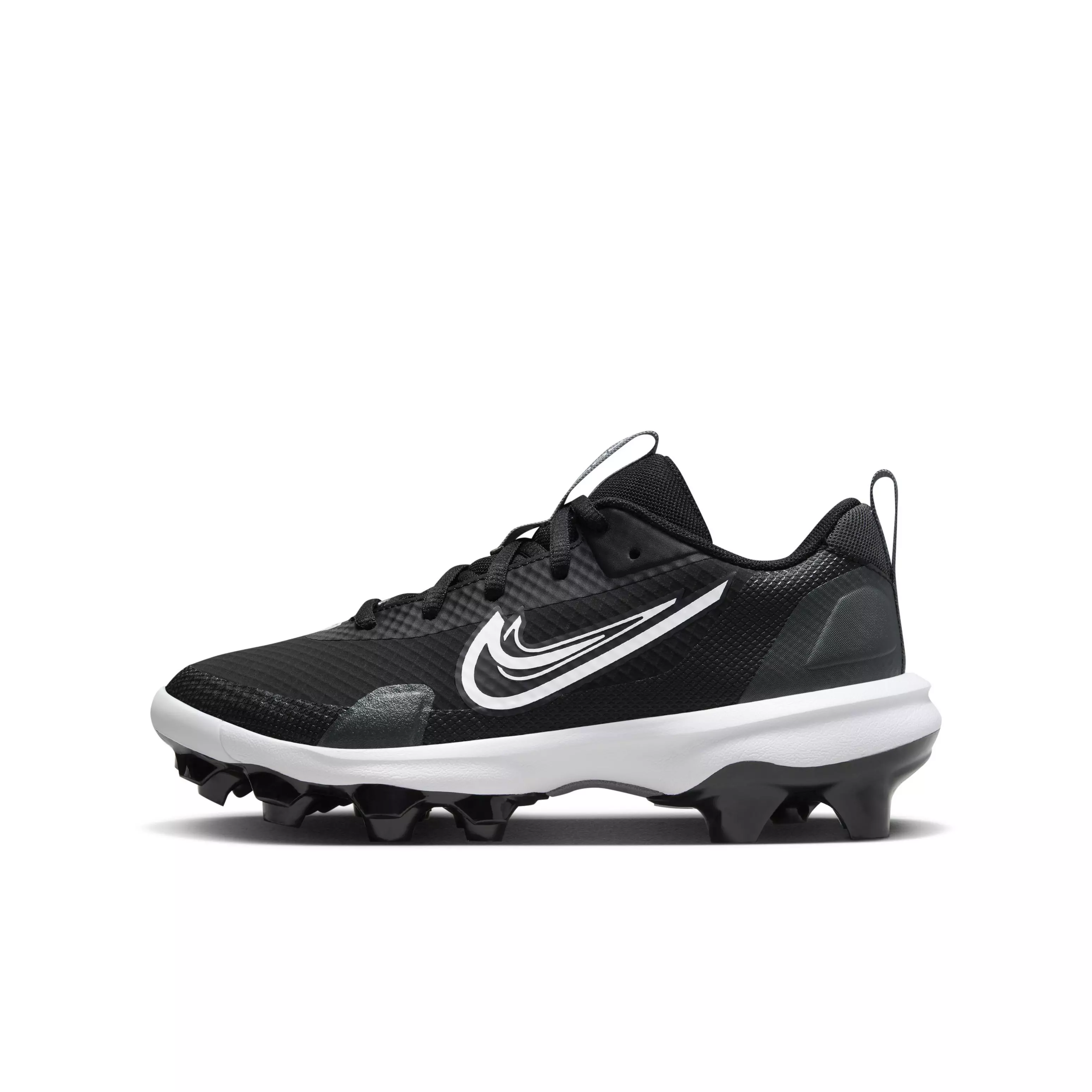 Nike Force Trout 9 Pro MCS "Black/Anthracite/Cool Grey/White" Grade School Boys' Baseball Cleat - BLACK/ANTHRACITE/GREY/WHITE