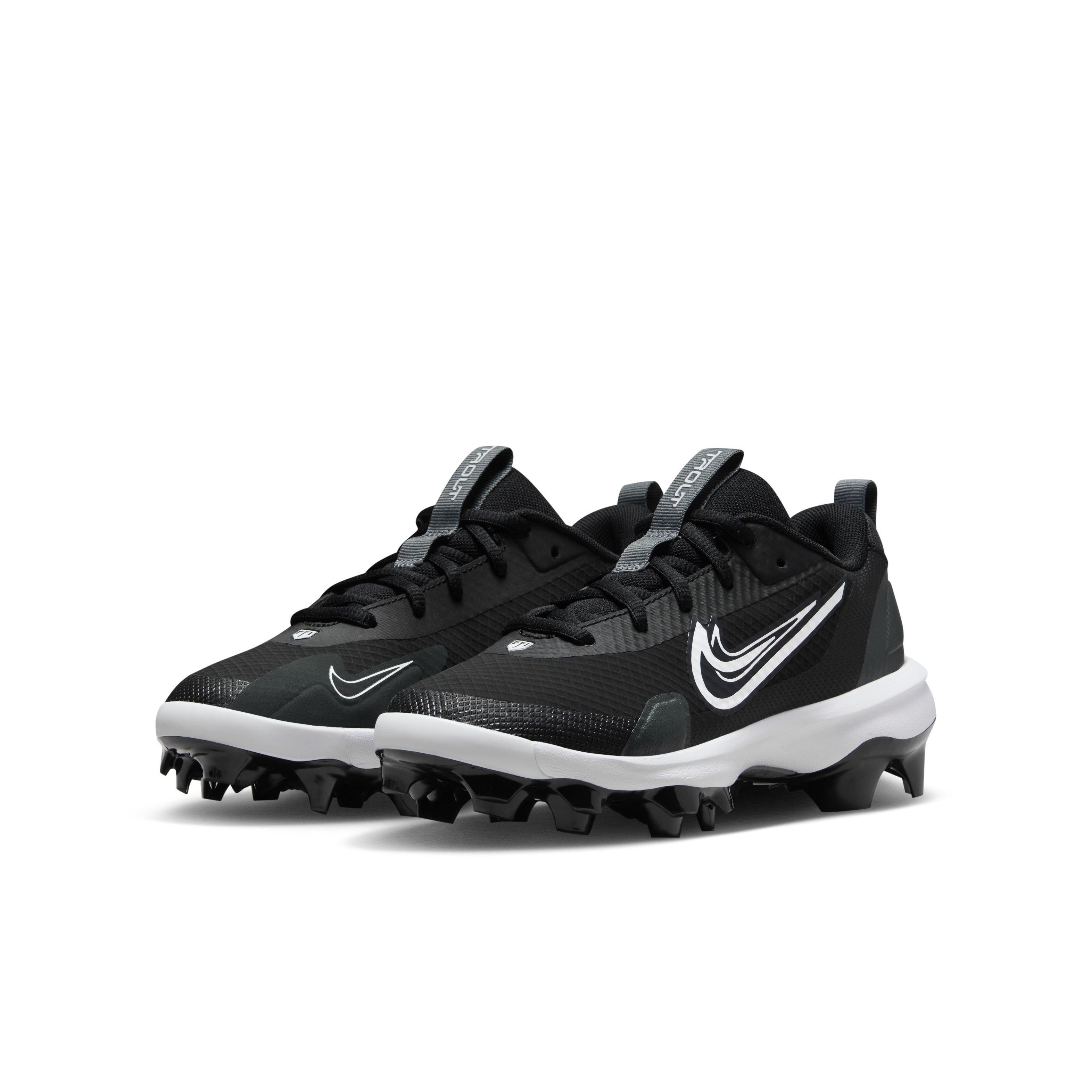 Nike Force Trout 9 Pro MCS "Black/Anthracite/Cool Grey/White" Grade School Boys' Baseball Cleat - BLACK/ANTHRACITE/GREY/WHITE Thumbnail View 3