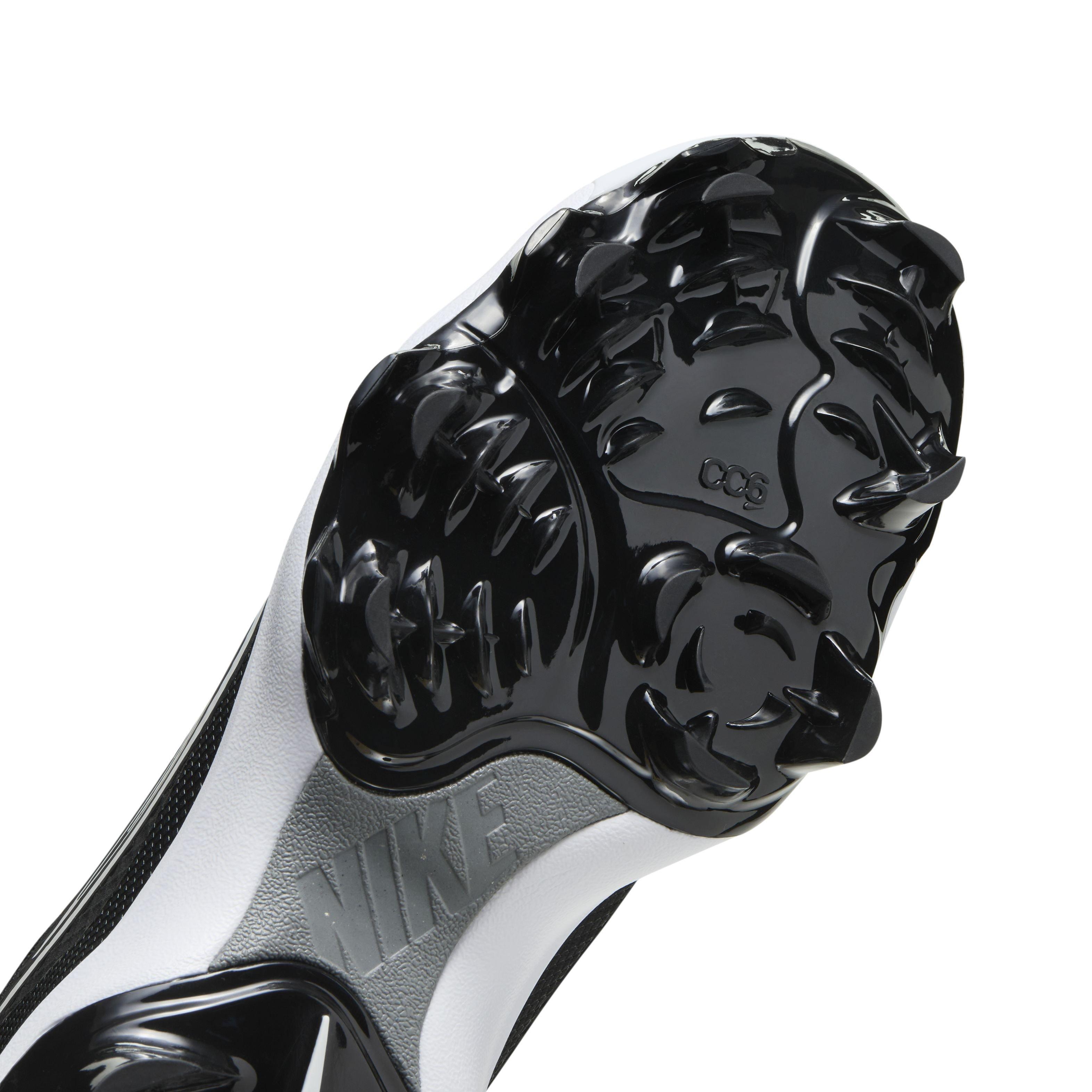 Nike Force Trout 9 Pro MCS "Black/Anthracite/Cool Grey/White" Grade School Boys' Baseball Cleat - BLACK/ANTHRACITE/GREY/WHITE Thumbnail View 7