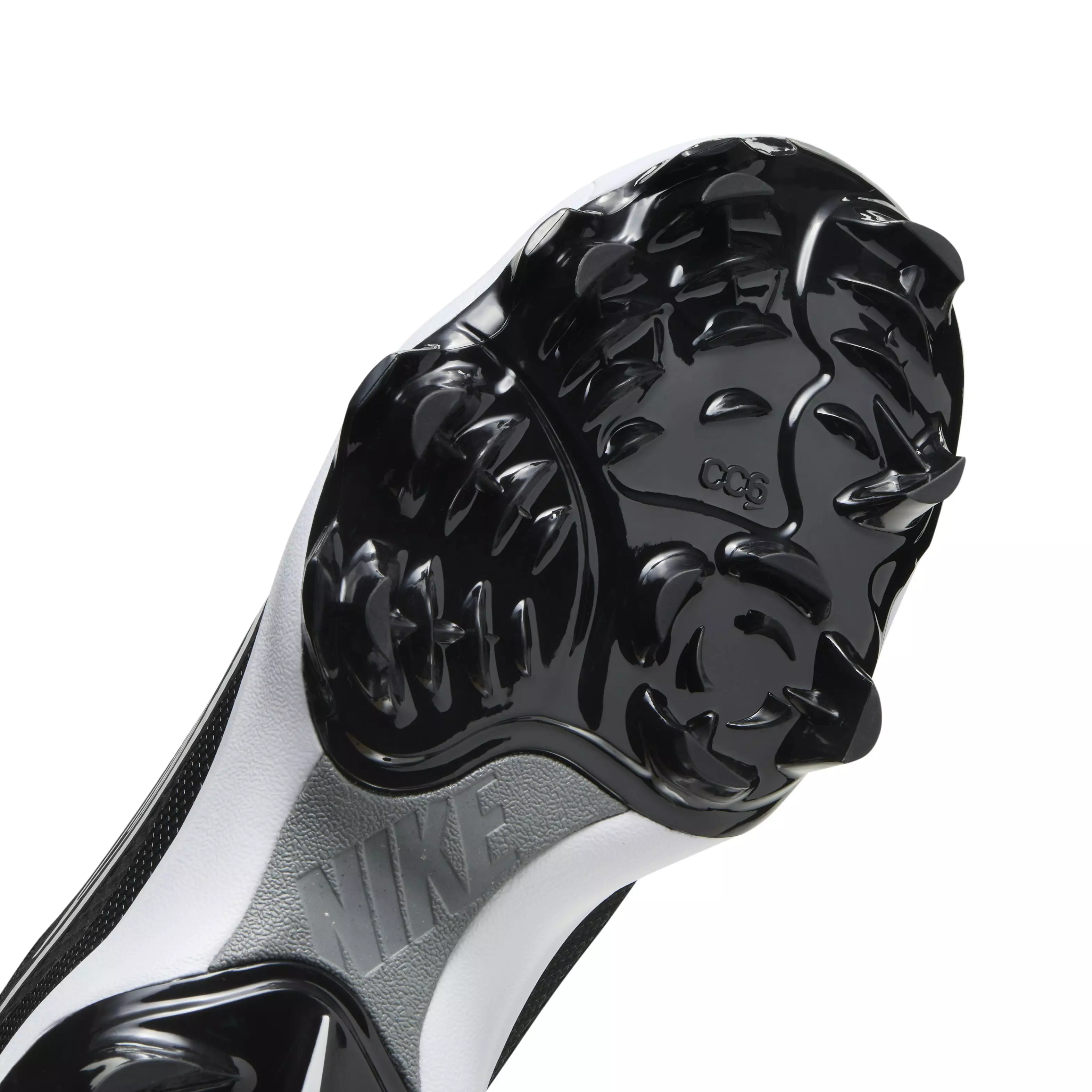 Nike Force Trout 9 Pro MCS "Black/Anthracite/Cool Grey/White" Grade School Boys' Baseball Cleat - BLACK/ANTHRACITE/GREY/WHITE