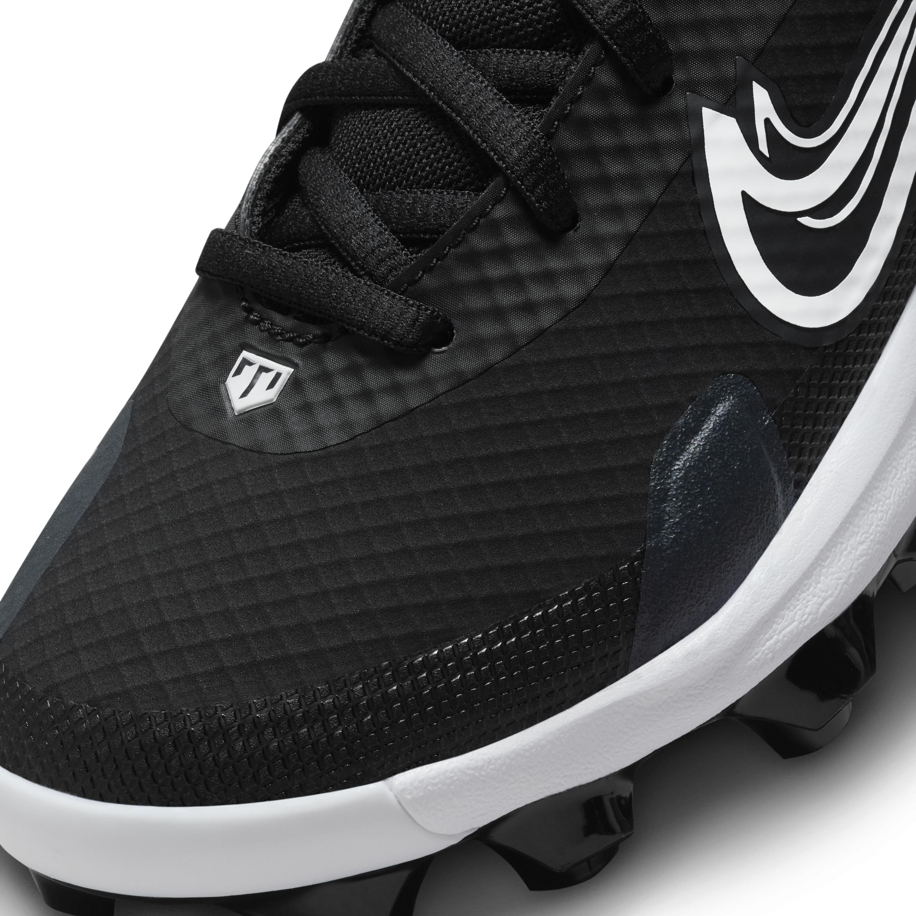 Nike Force Trout 9 Pro MCS "Black/Anthracite/Cool Grey/White" Grade School Boys' Baseball Cleat - BLACK/ANTHRACITE/GREY/WHITE Thumbnail View 8