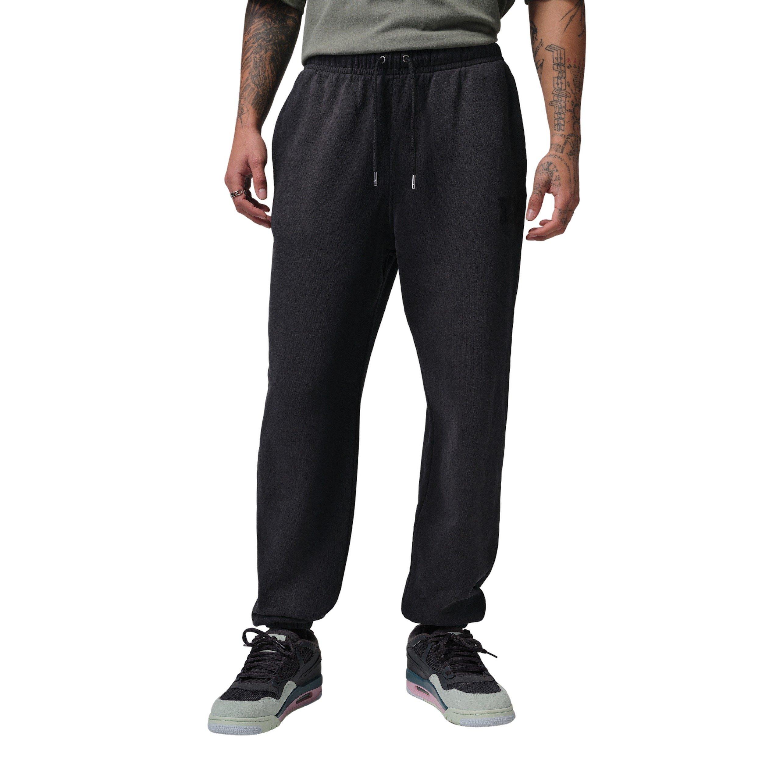 Jordan Men's Flight Fleece Sweatpants - Black - BLACK Thumbnail View 1