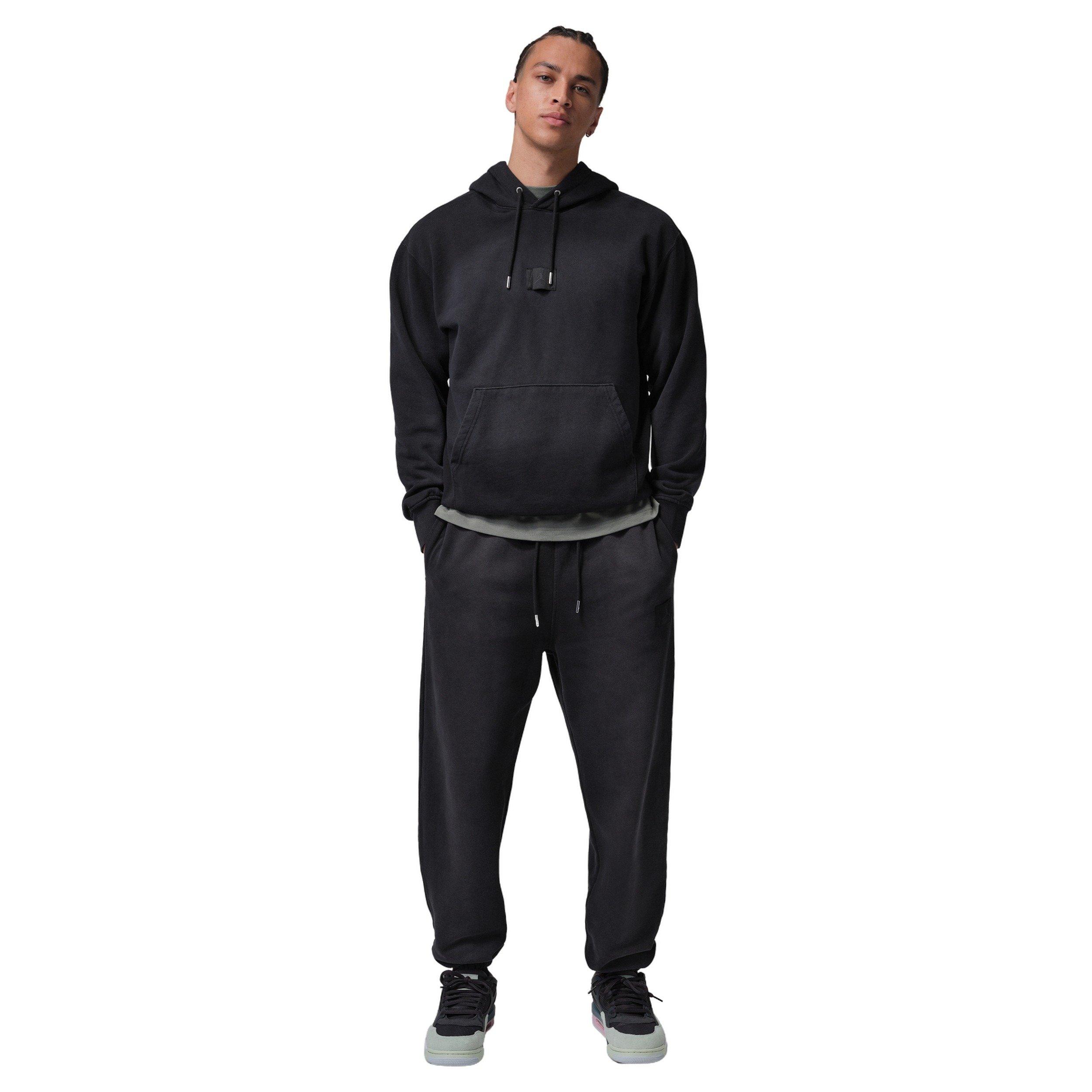 Jordan Men's Flight Fleece Sweatpants - Black - BLACK Thumbnail View 6