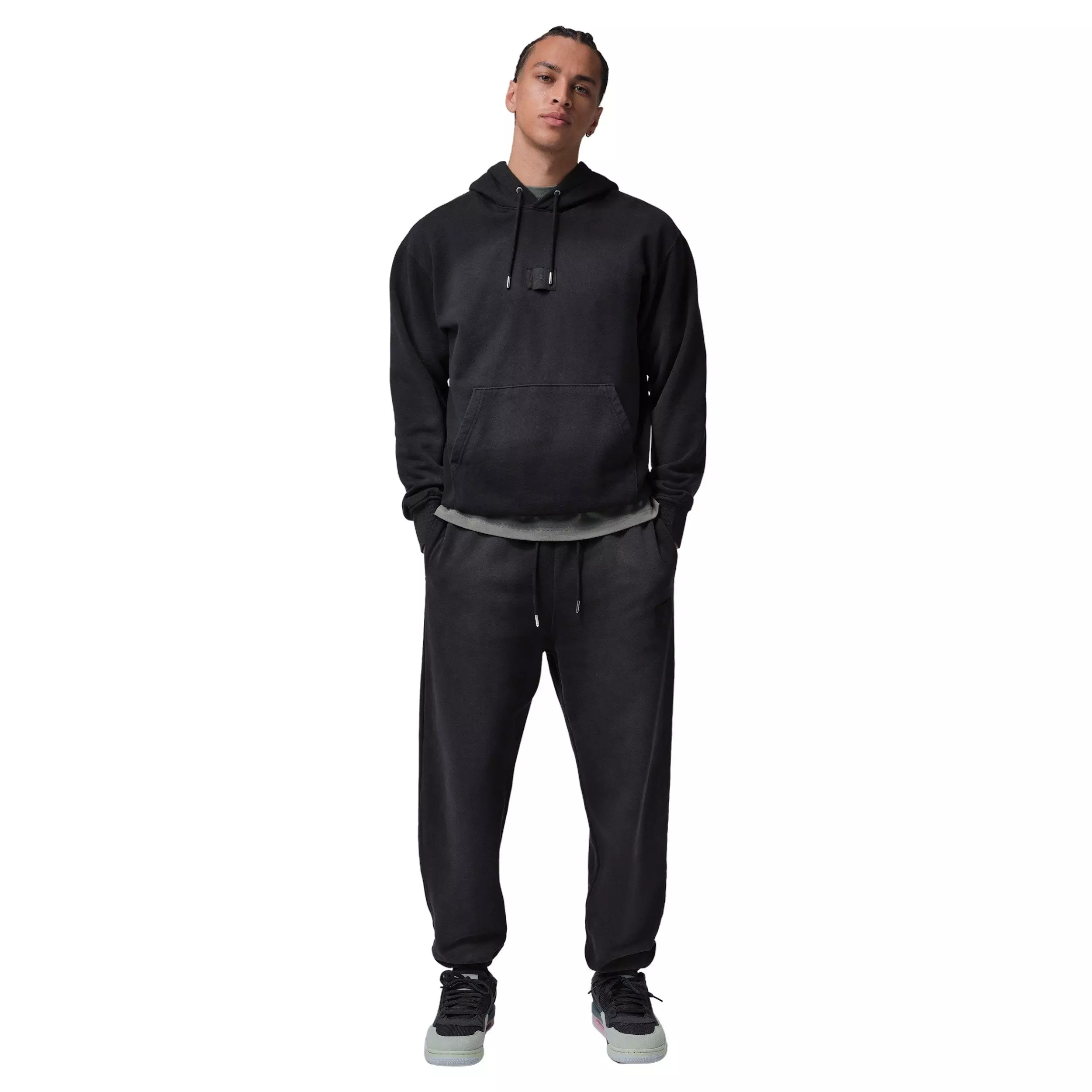 Jordan Men's Flight Fleece Sweatpants - Black - BLACK