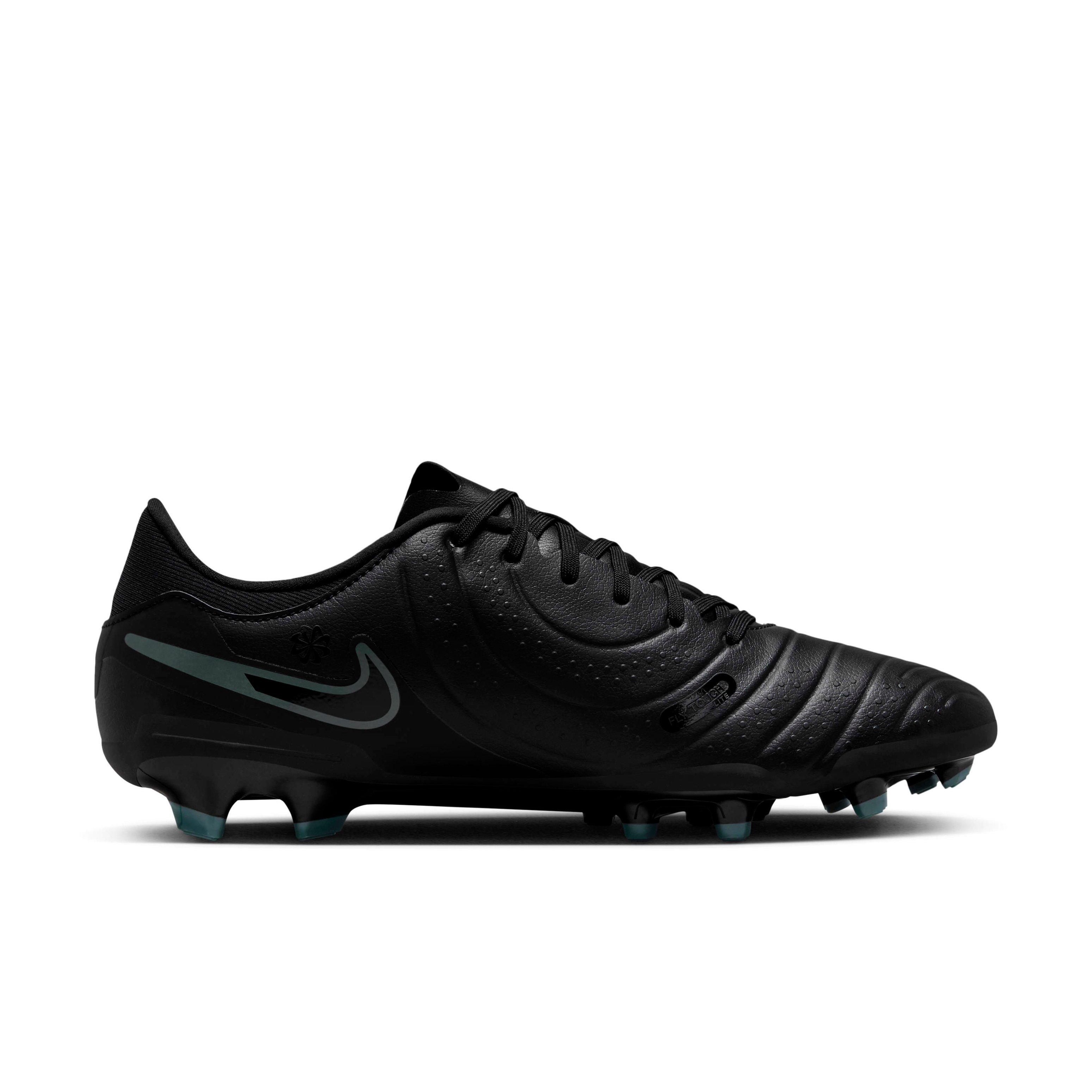 Nike Tiempo Legend 10 Academy MG "Black/Deep Jungle/Black" Men's Soccer Cleat - BLACK/JUNGLE/BLACK Thumbnail View 1