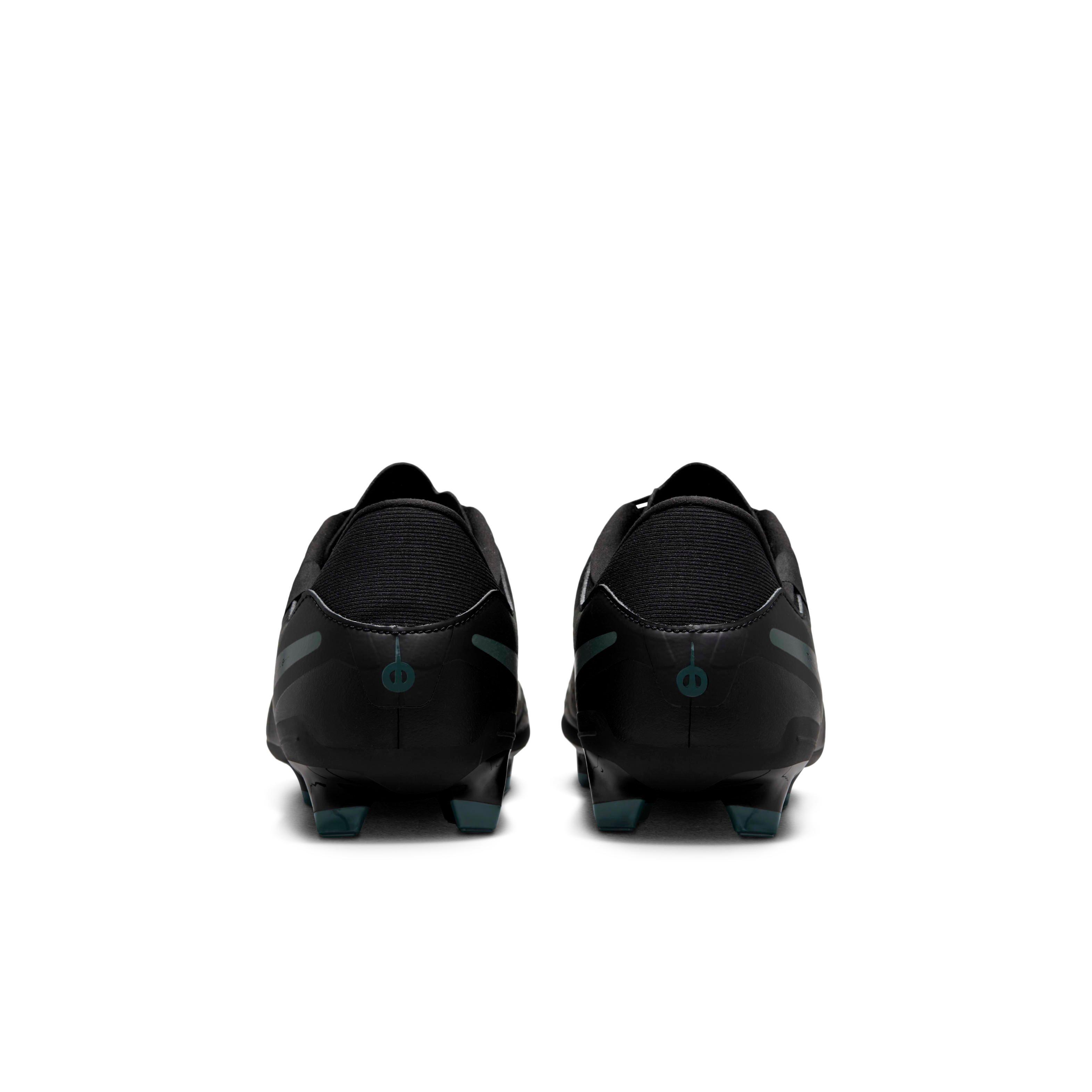 Nike Tiempo Legend 10 Academy MG "Black/Deep Jungle/Black" Men's Soccer Cleat - BLACK/JUNGLE/BLACK Thumbnail View 5