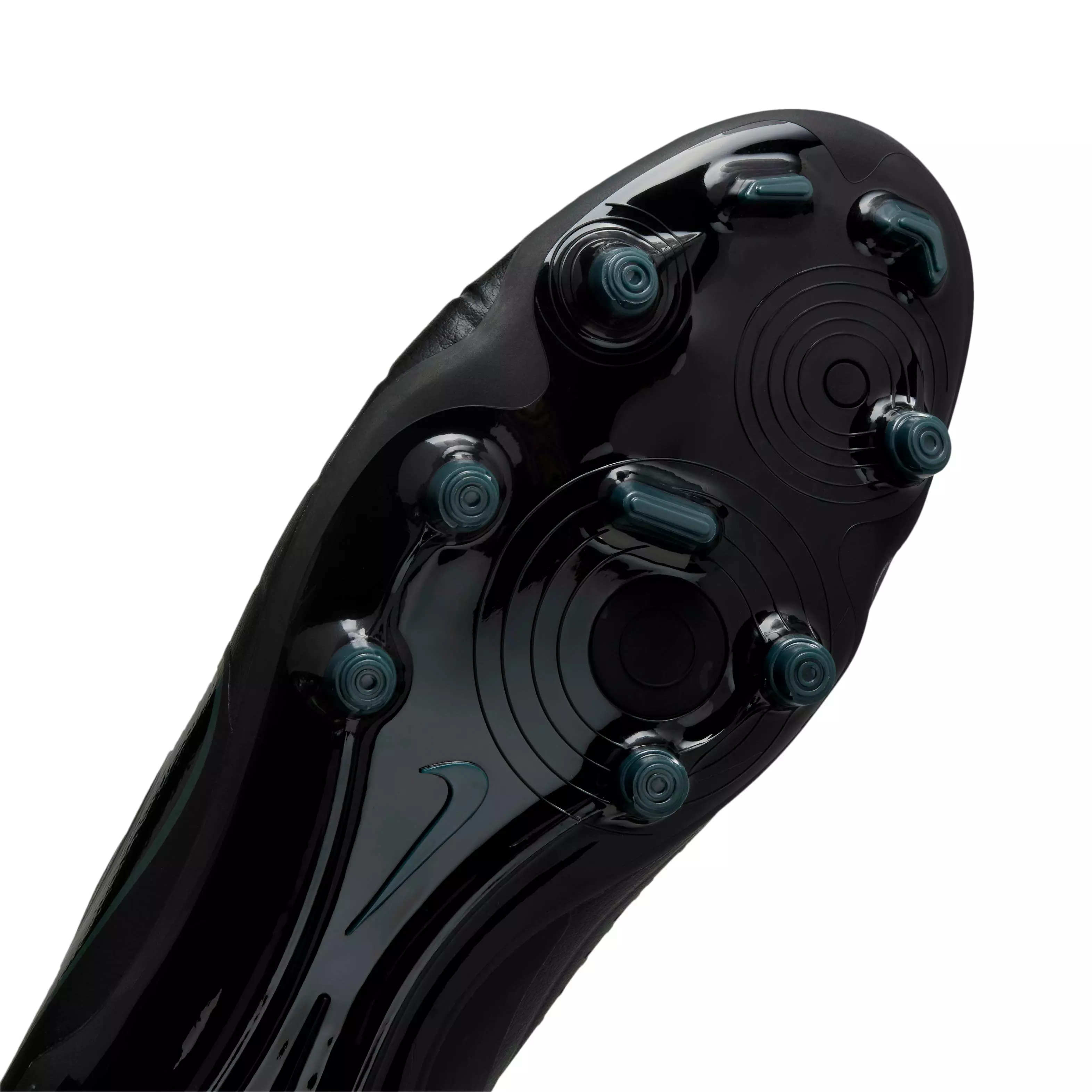 Nike Tiempo Legend 10 Academy MG "Black/Deep Jungle/Black" Men's Soccer Cleat - BLACK/JUNGLE/BLACK