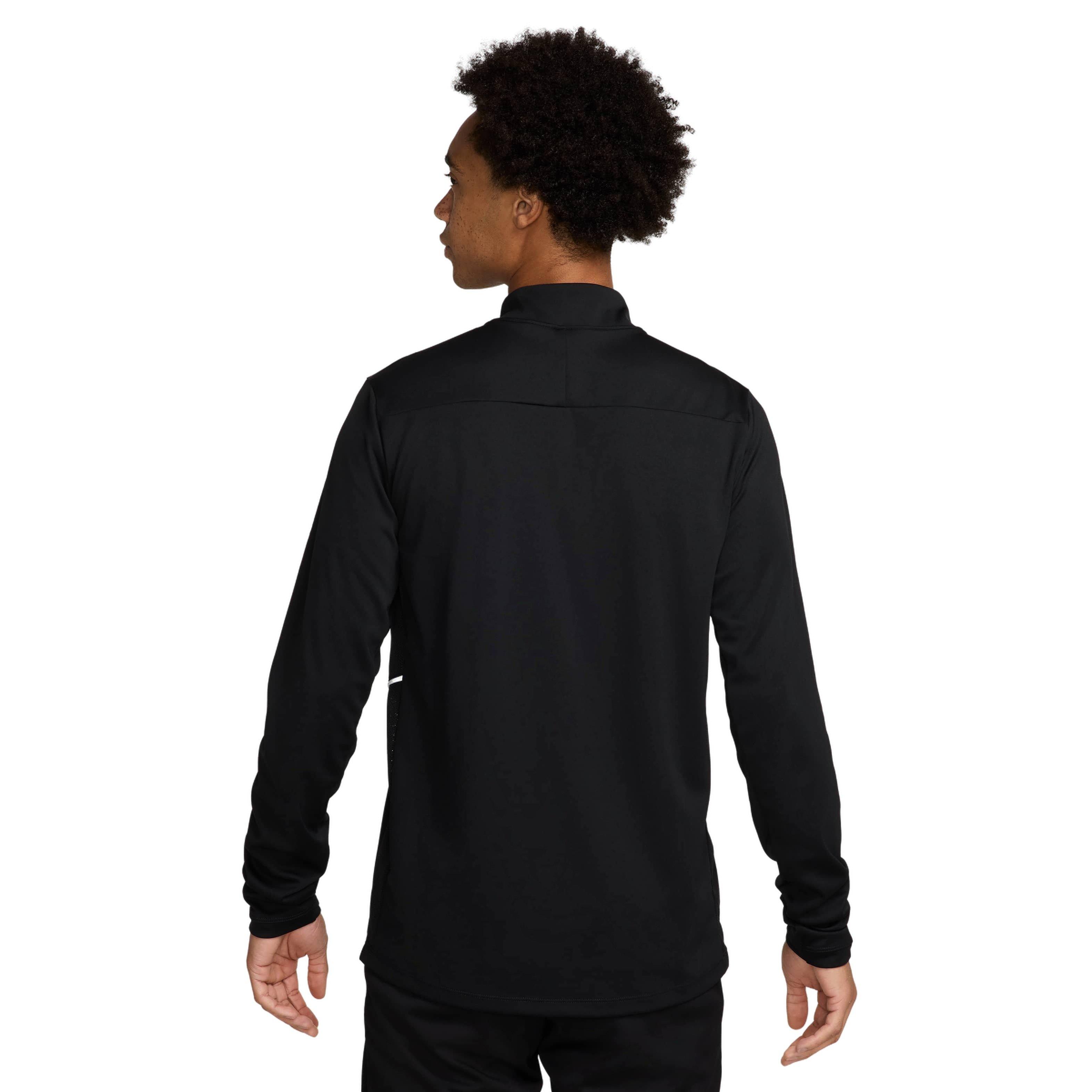 Nike Men's Academy25 Dri-FIT Soccer Drill Top - BLACK Thumbnail View 2