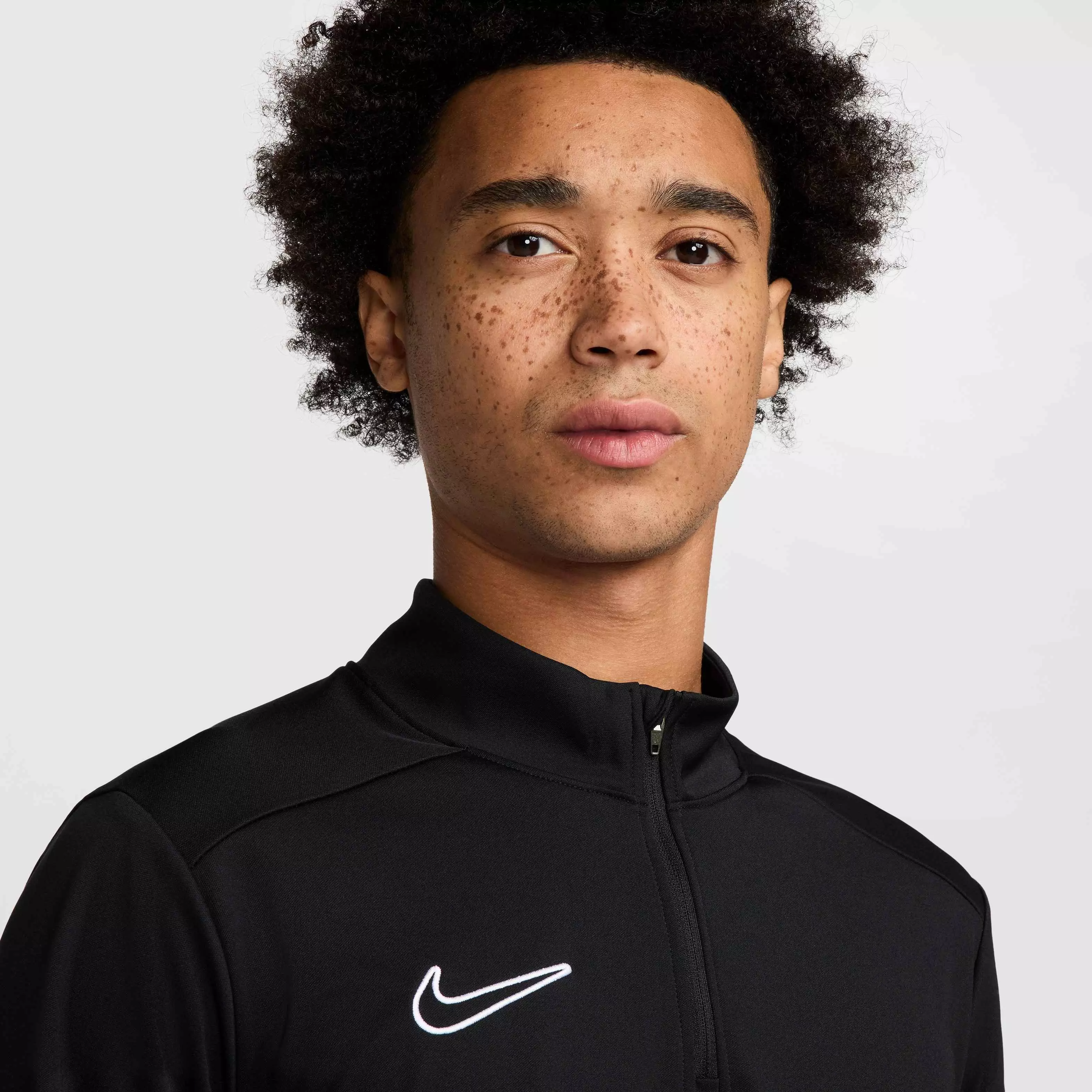 Nike Men's Academy25 Dri-FIT Soccer Drill Top - BLACK