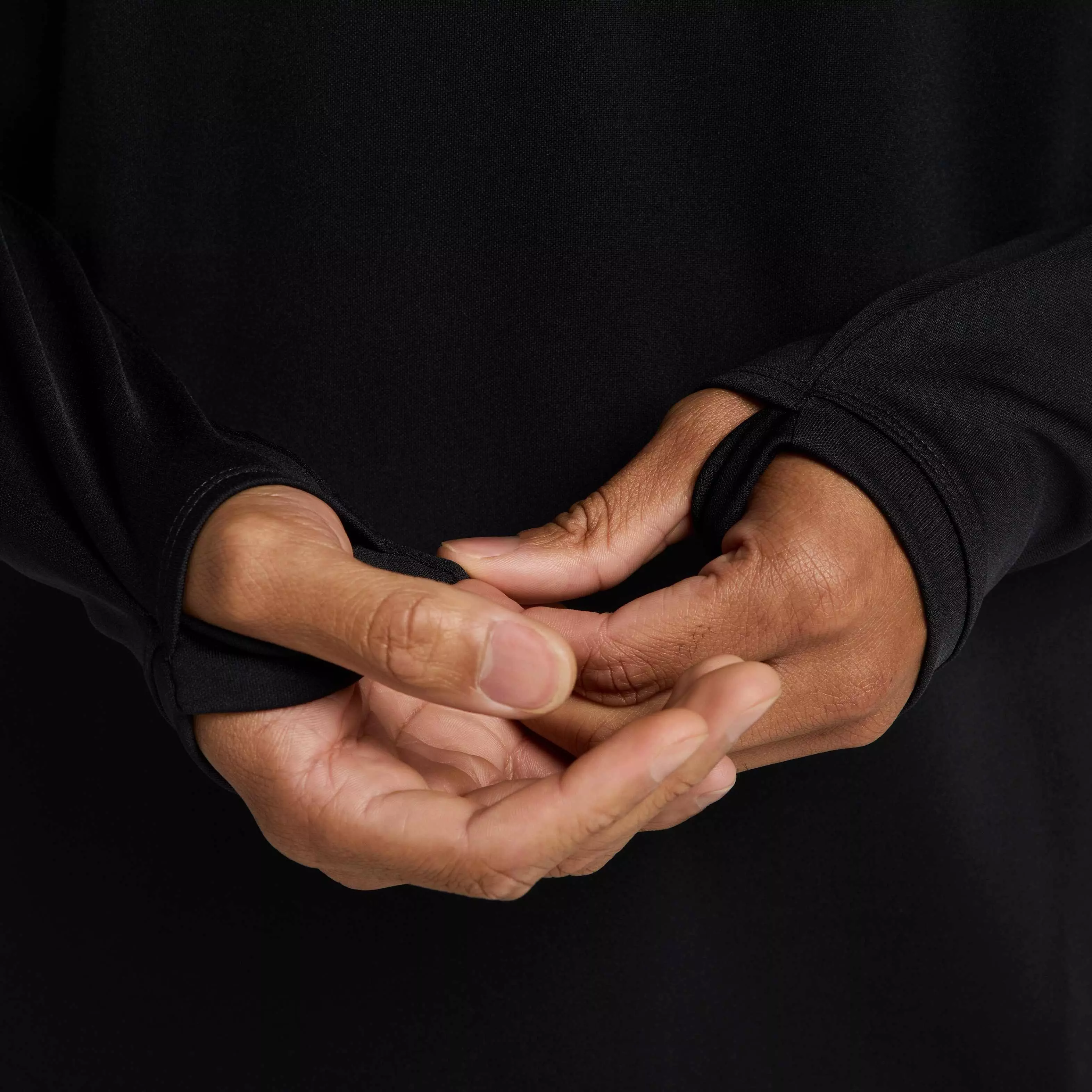 Nike Men's Academy25 Dri-FIT Soccer Drill Top - BLACK