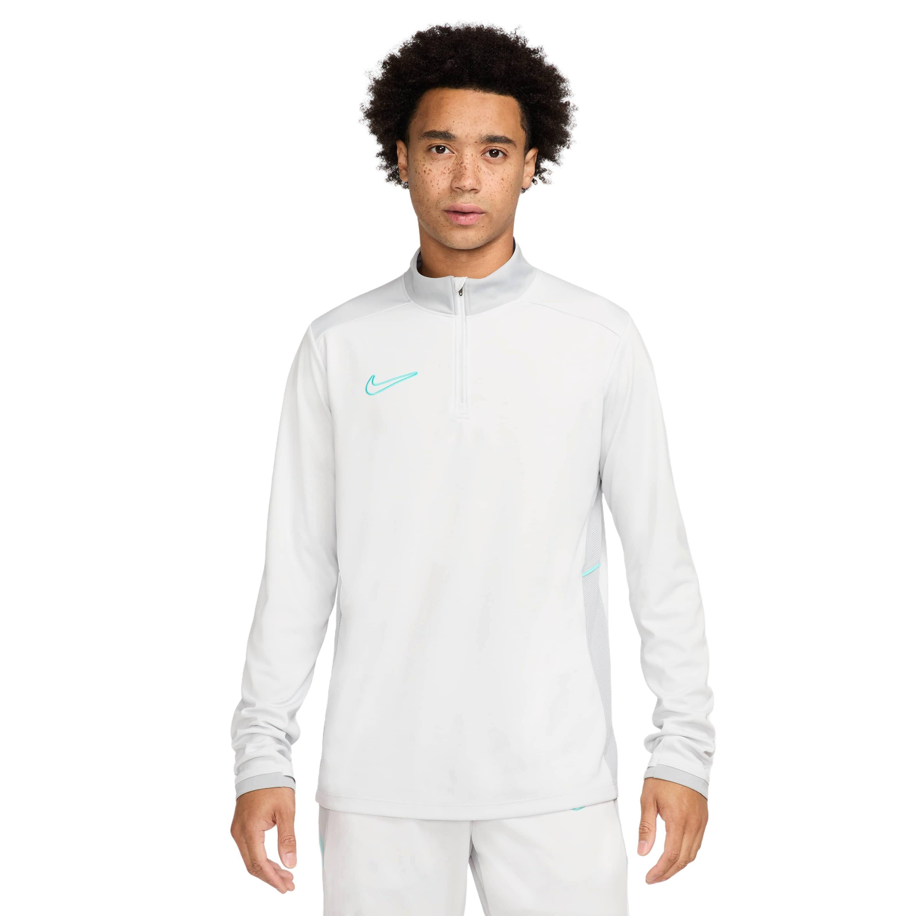 Nike Men's Academy25 Dri-FIT Soccer Drill Top - GREY Thumbnail View 1