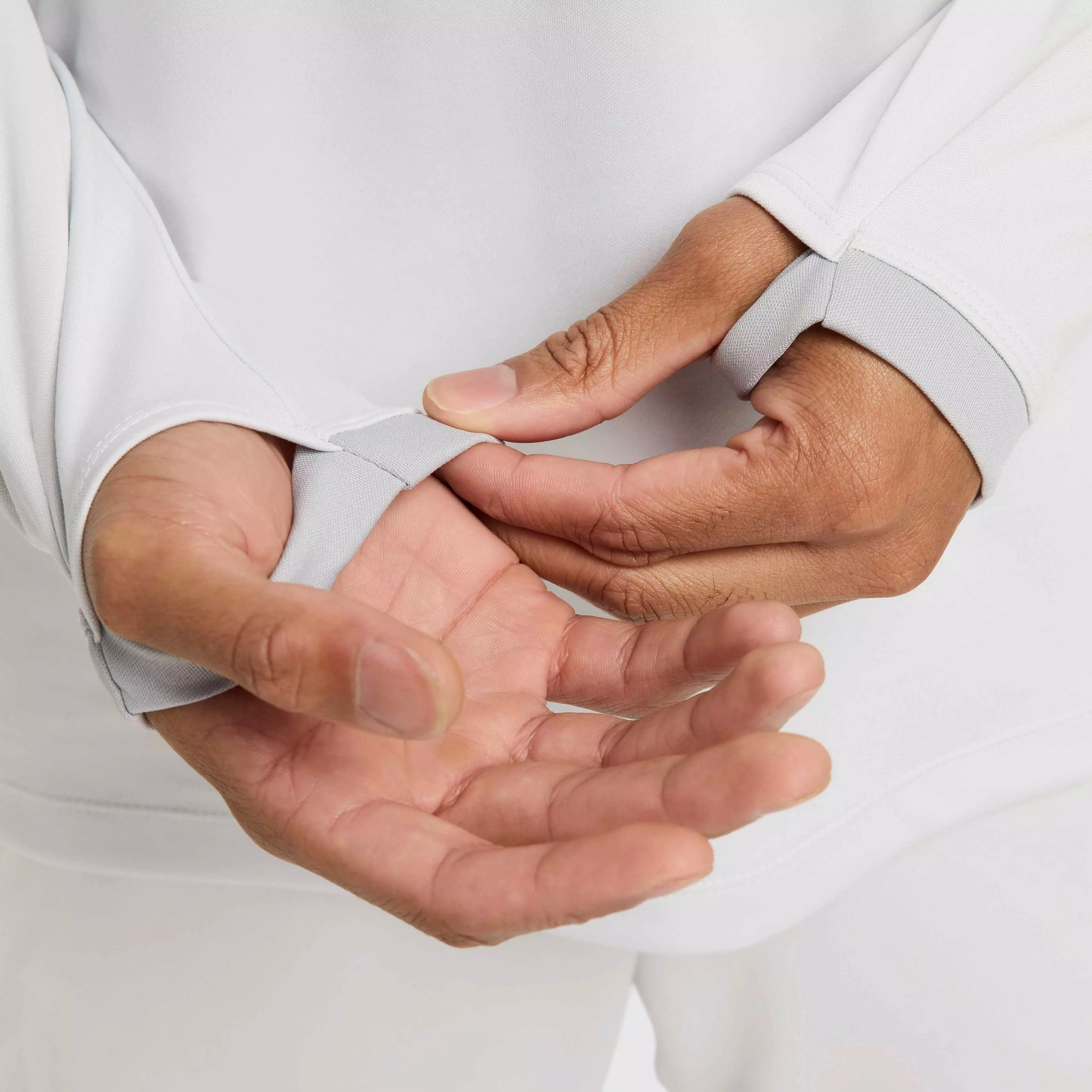 Nike Men's Academy25 Dri-FIT Soccer Drill Top - GREY