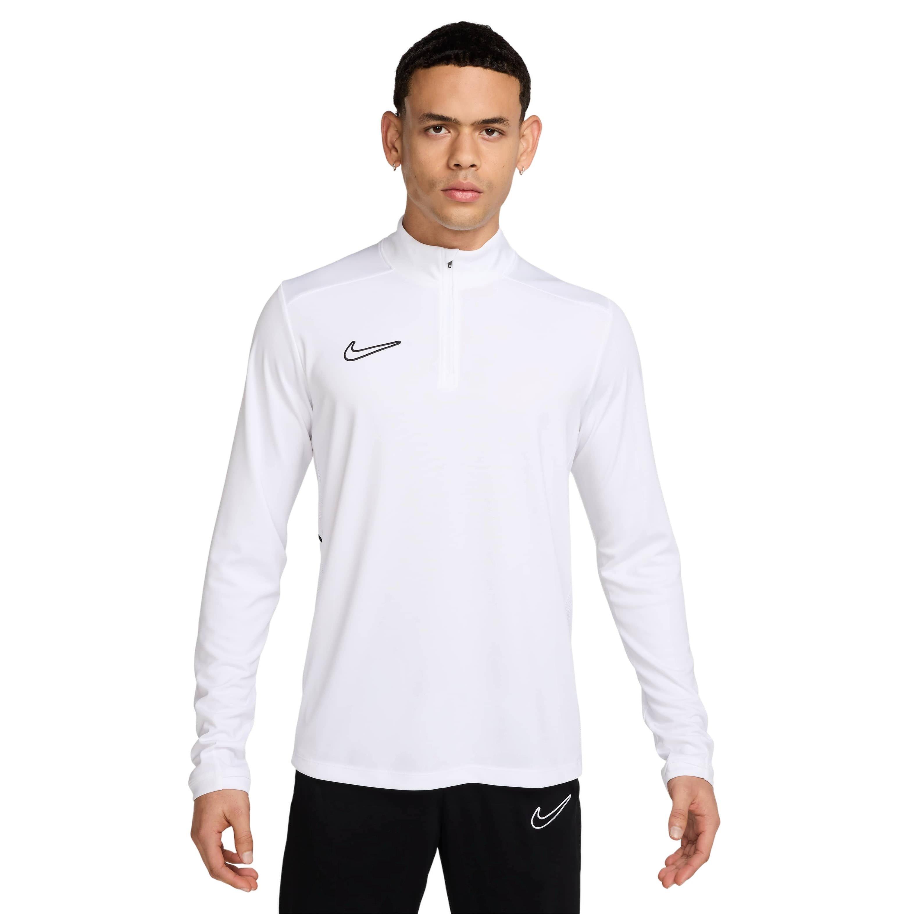 Nike Men's Academy25 Dri-FIT Soccer Drill Top - WHITE Thumbnail View 1
