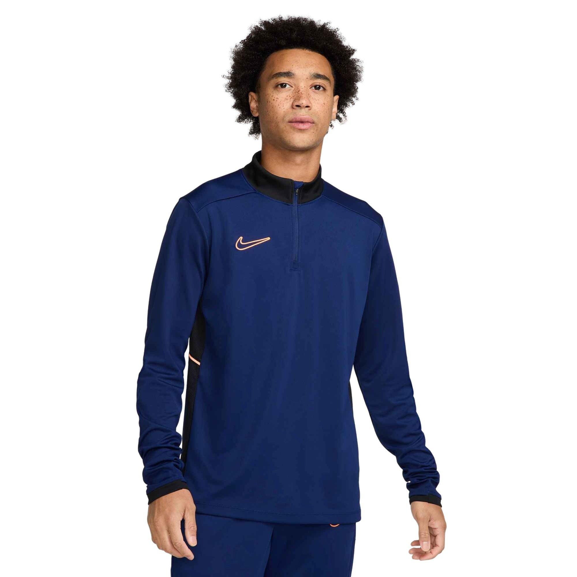 Nike Men's Academy25 Dri-FIT Soccer Drill Top - BLUE Thumbnail View 1