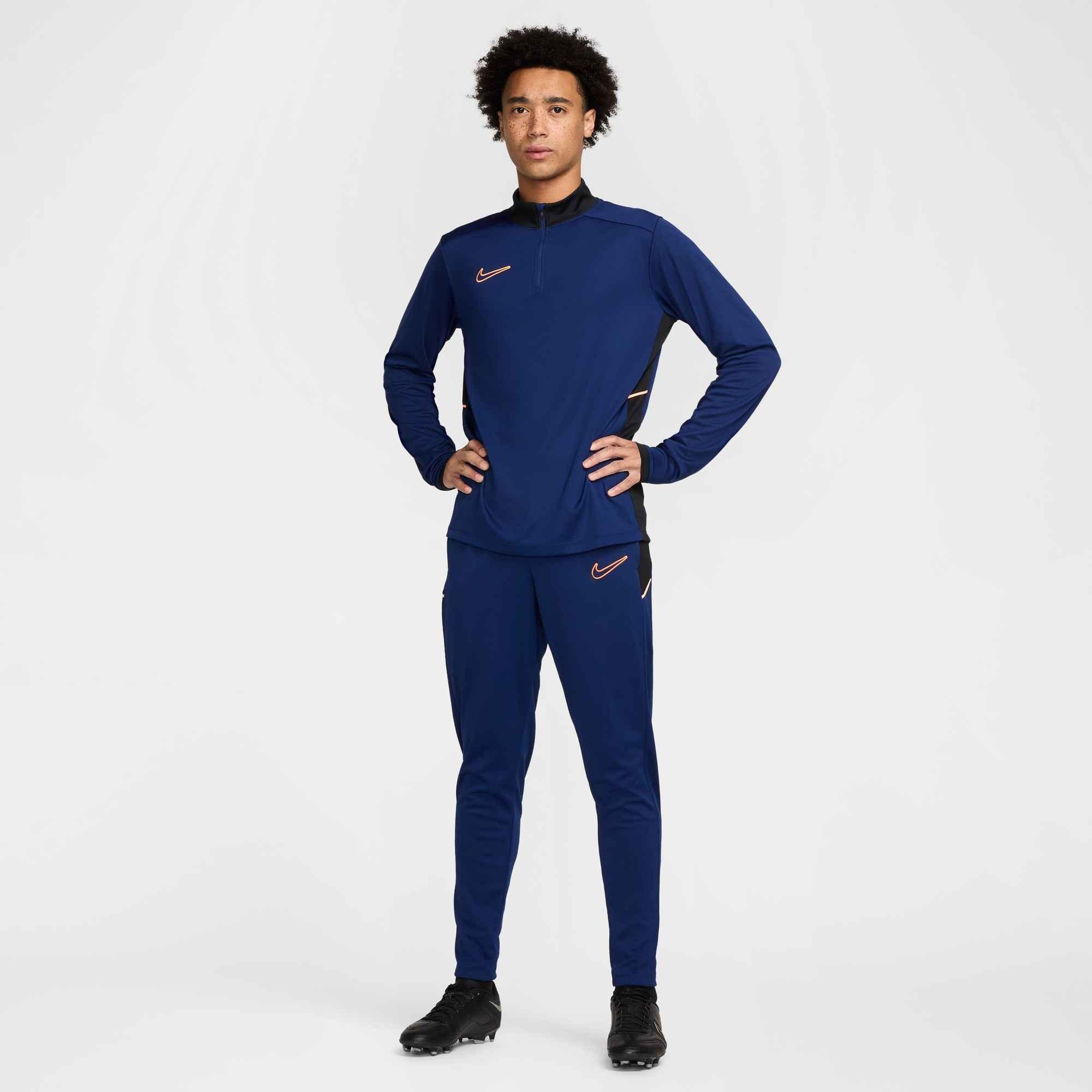 Nike Men's Academy25 Dri-FIT Soccer Drill Top - BLUE Thumbnail View 7