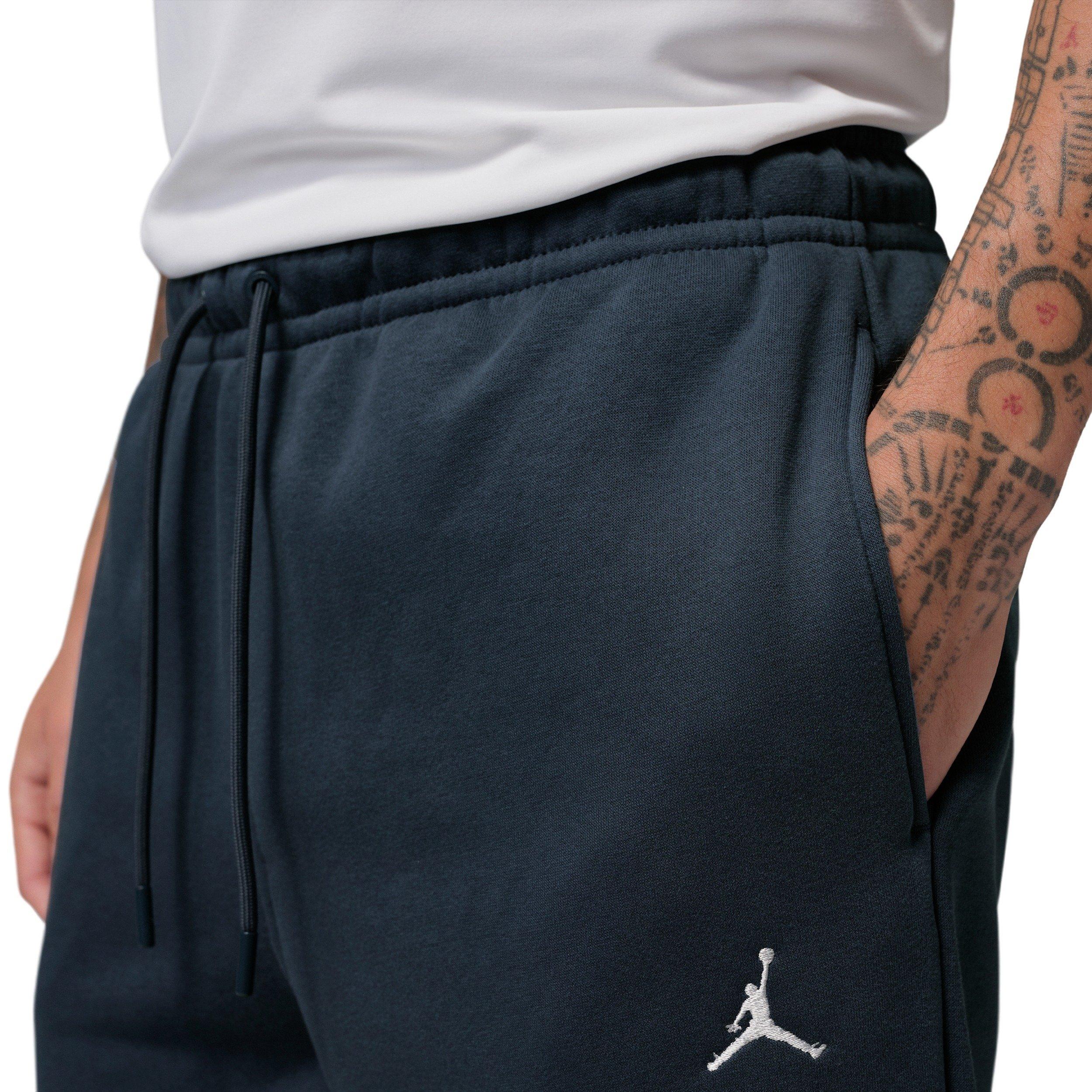 Jordan Men's Fleece Brooklyn Pants - BLUE Thumbnail View 3