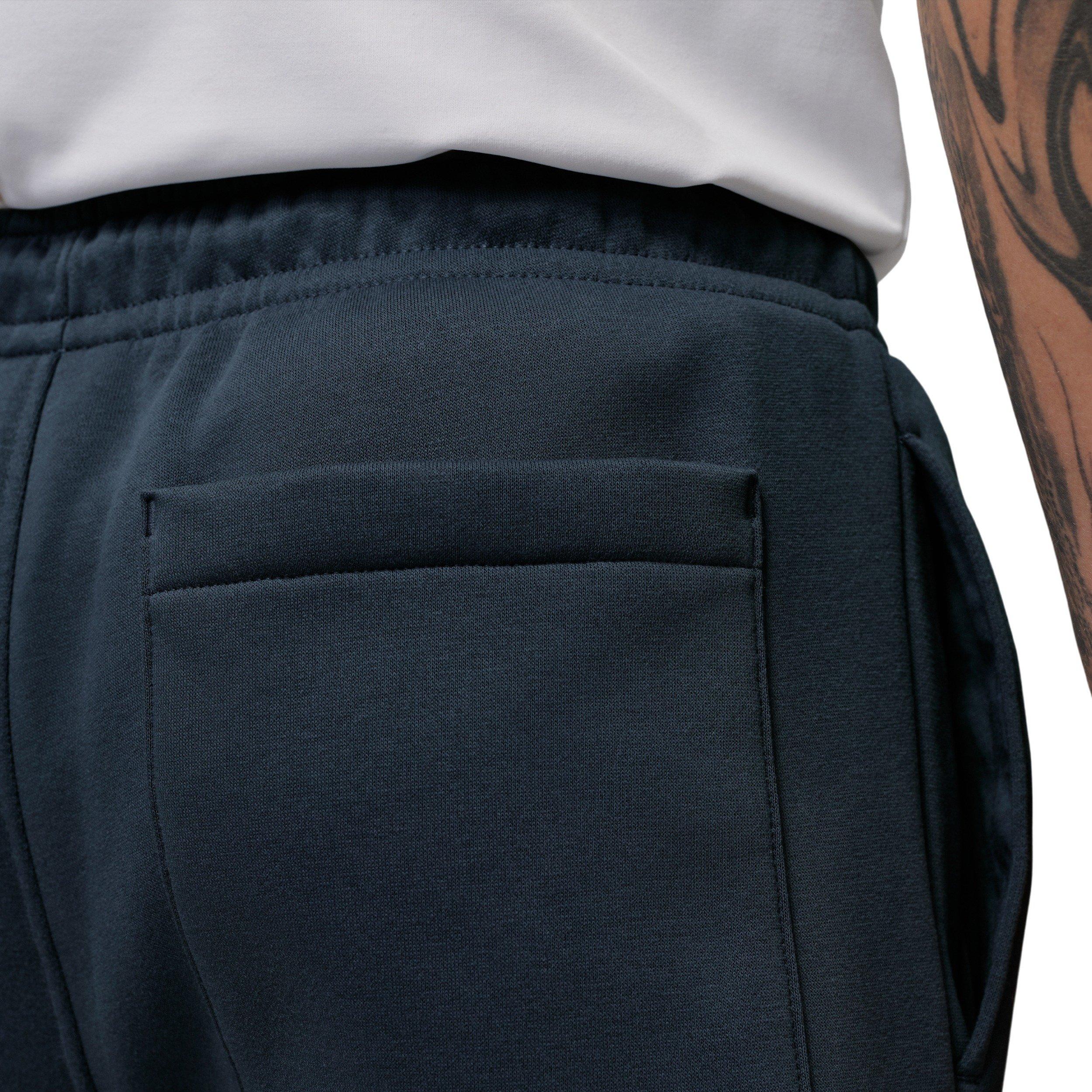 Jordan Men's Brooklyn Fleece Pants - BLUE Thumbnail View 4