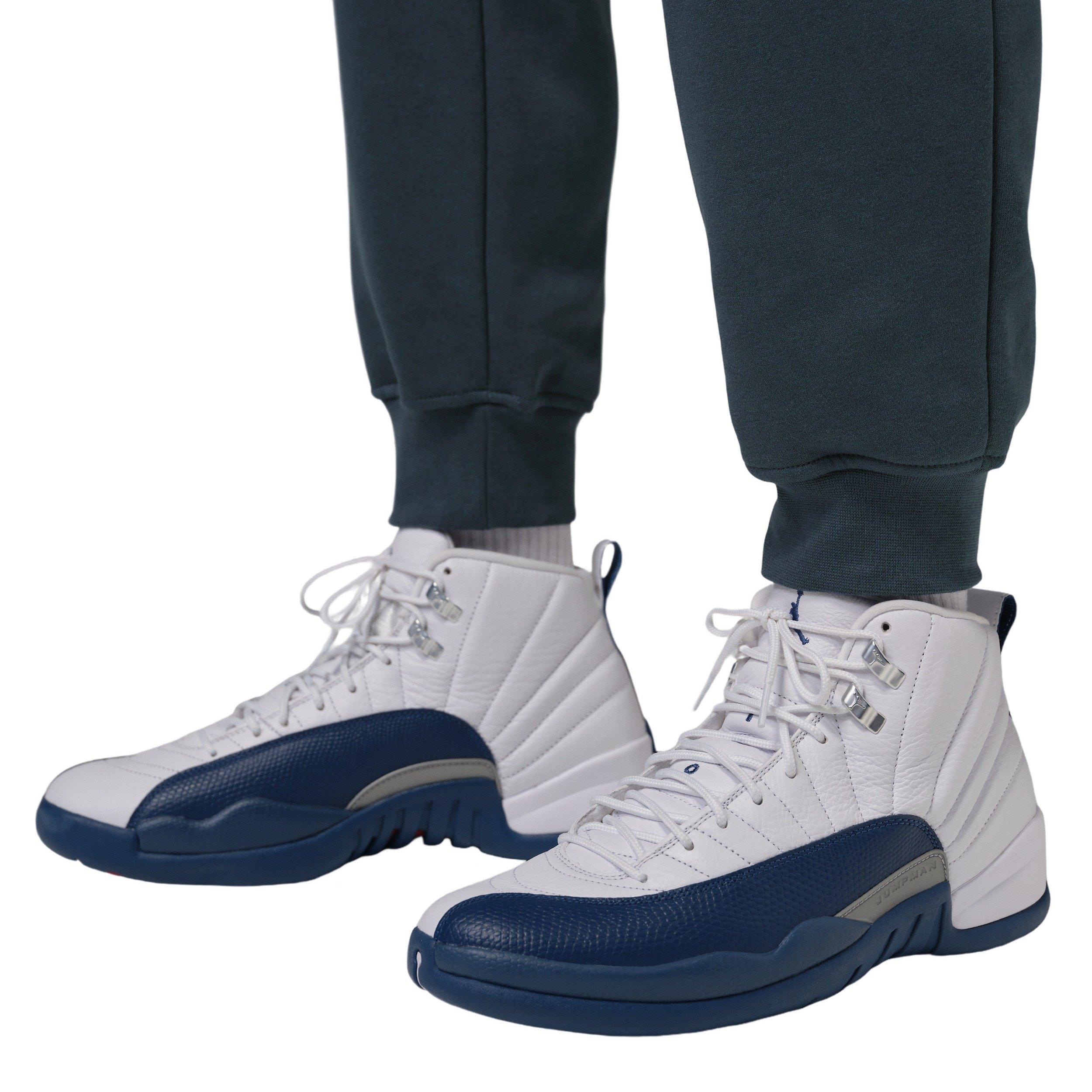 Jordan Men's Brooklyn Fleece Pants - BLUE Thumbnail View 5