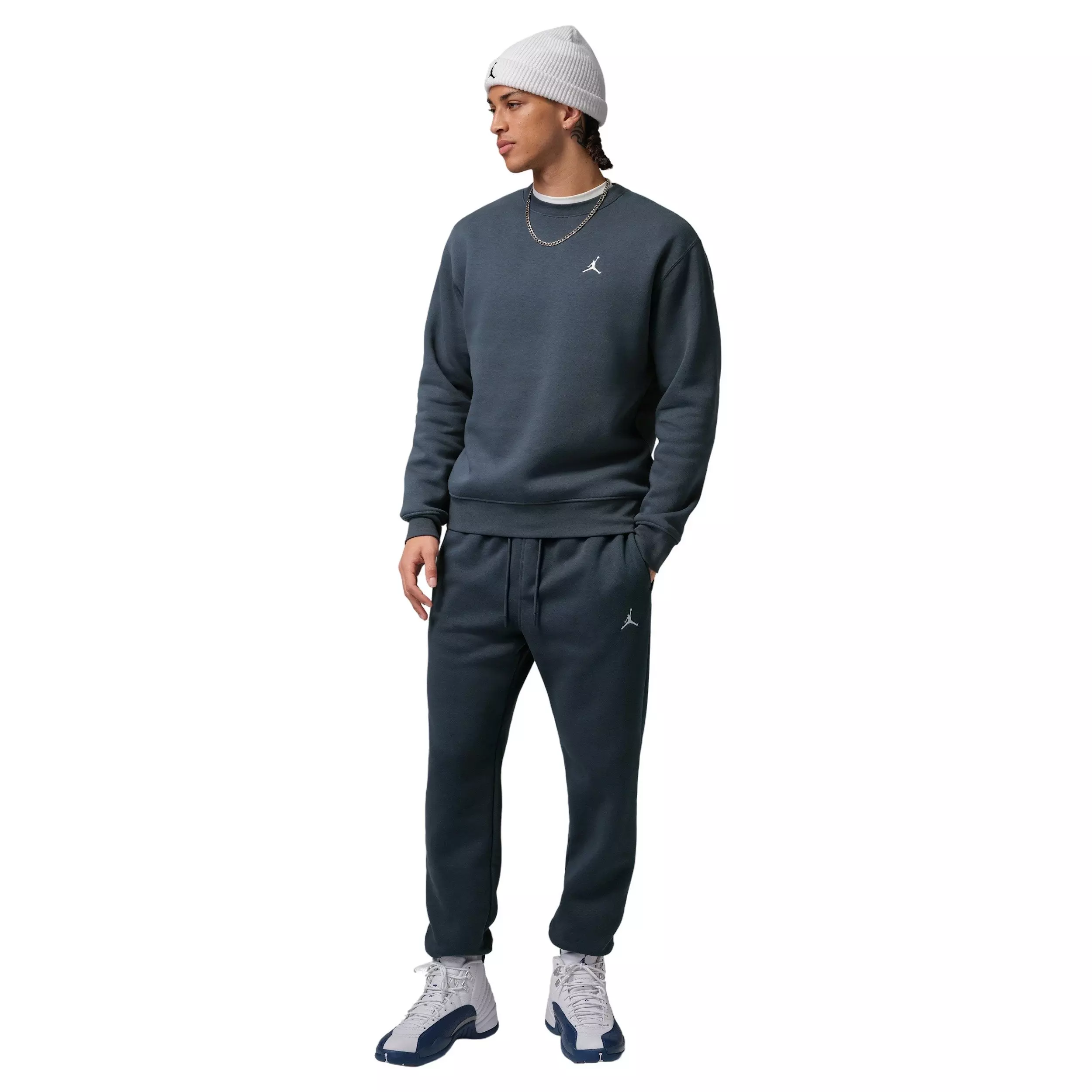Jordan Men's Brooklyn Fleece Pants - BLUE