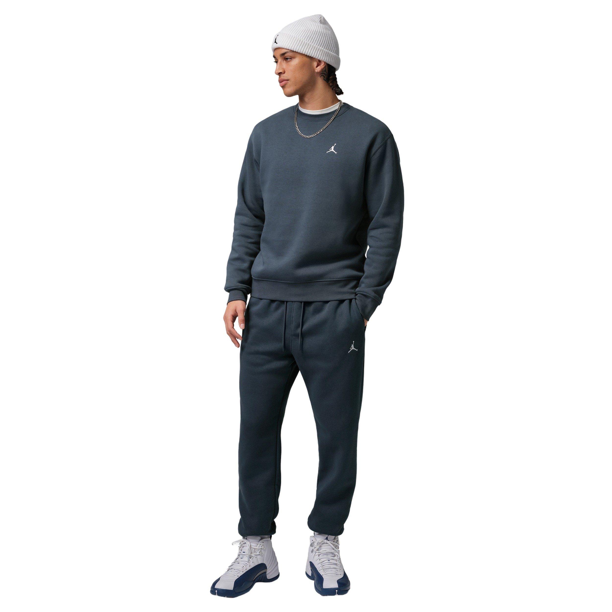 Jordan Men's Fleece Brooklyn Pants - BLUE Thumbnail View 6