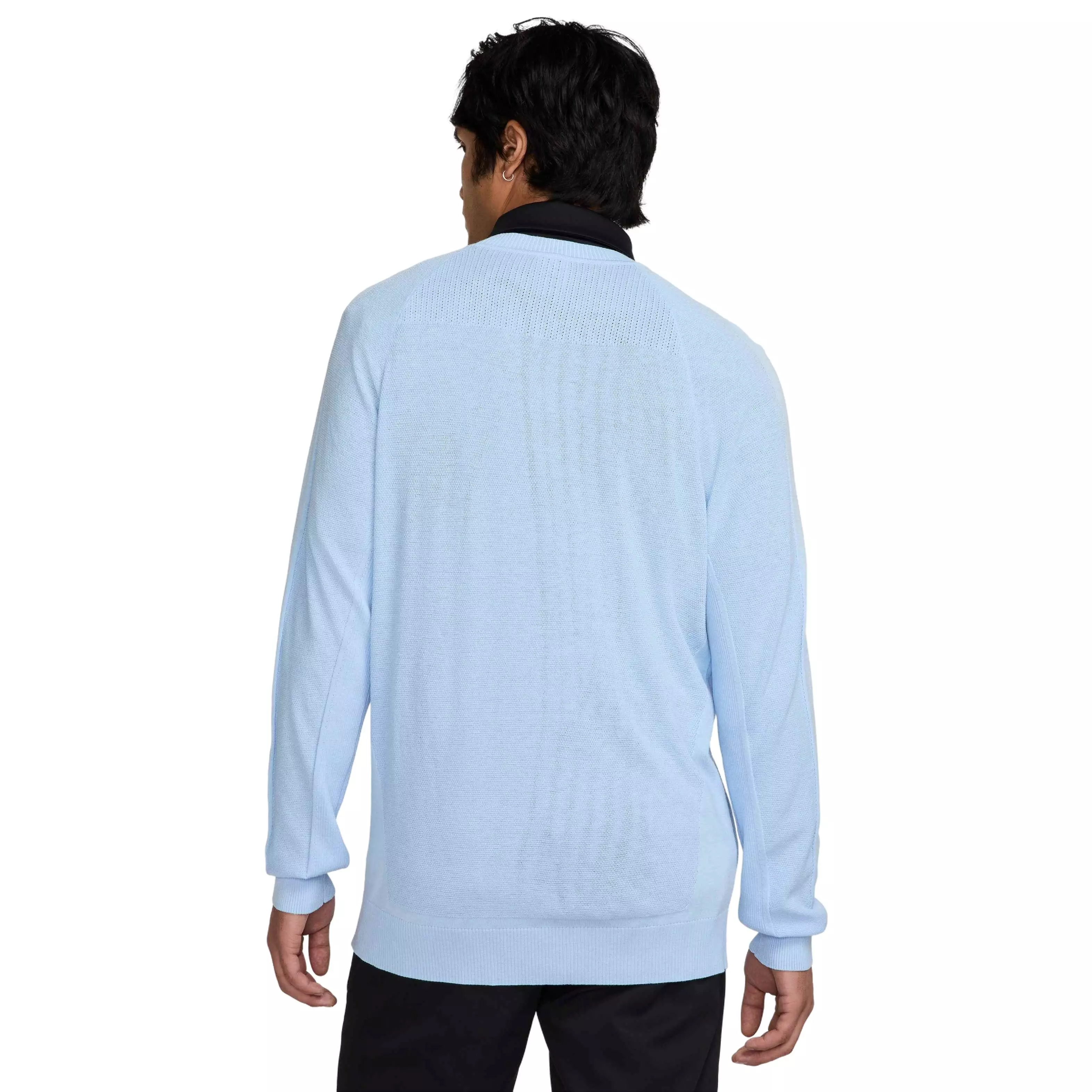 Nike Men's Tour Knit Golf Sweater - BLUE