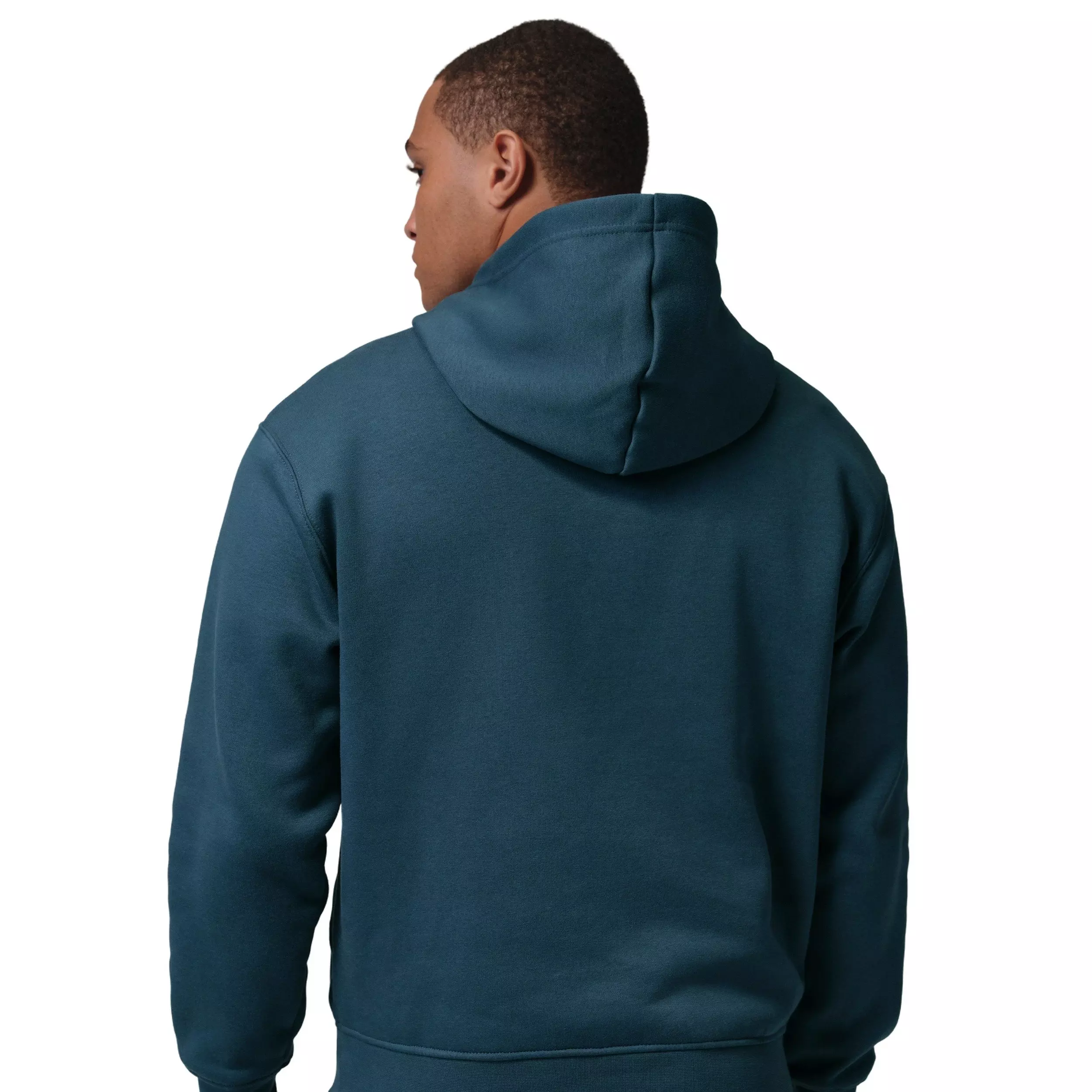 Jordan Men's Brooklyn Fleece Logo Pullover Hoodie - BLUE
