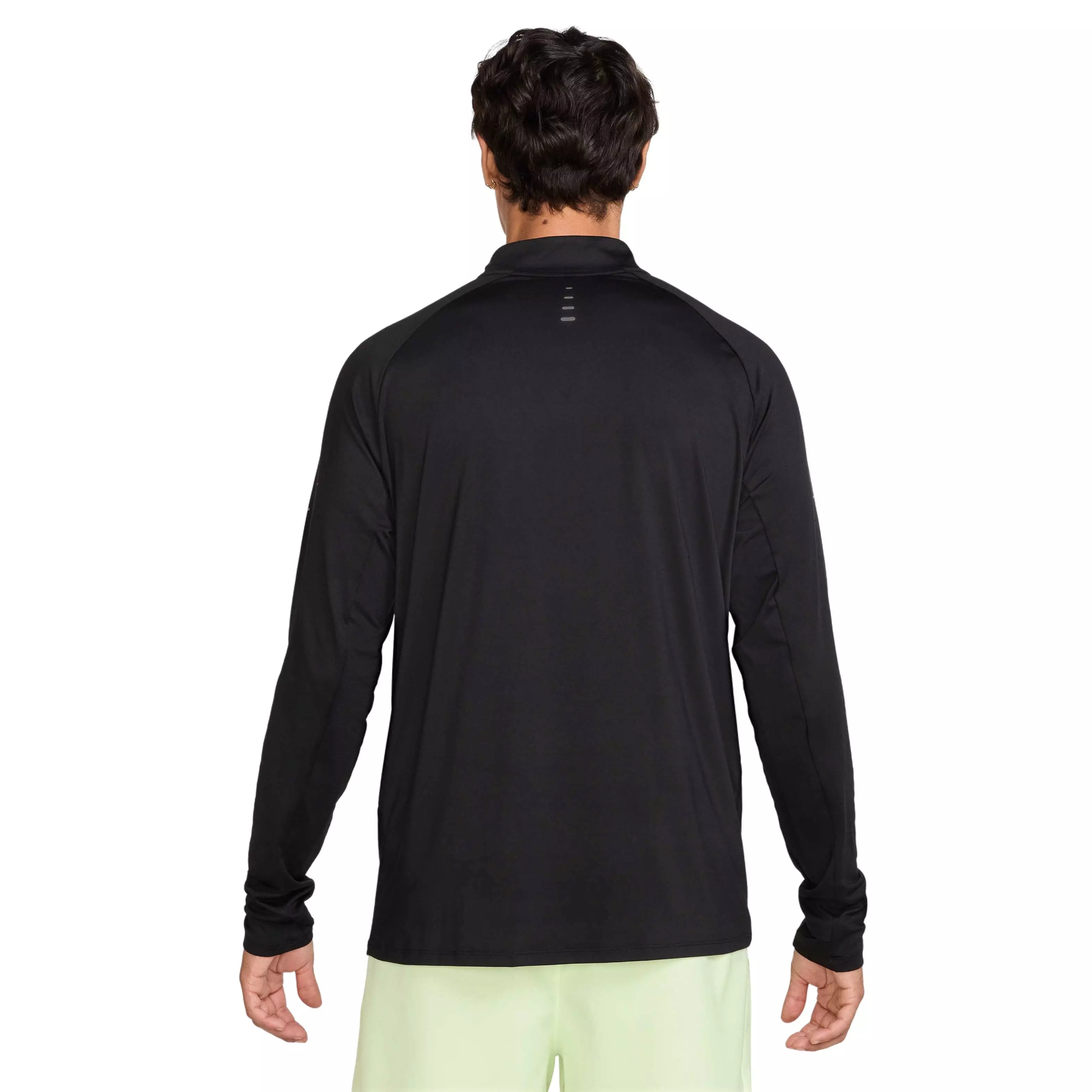 Nike Men's Stride Dri-FIT 1/4-Zip Midlayer Running Top - BLACK