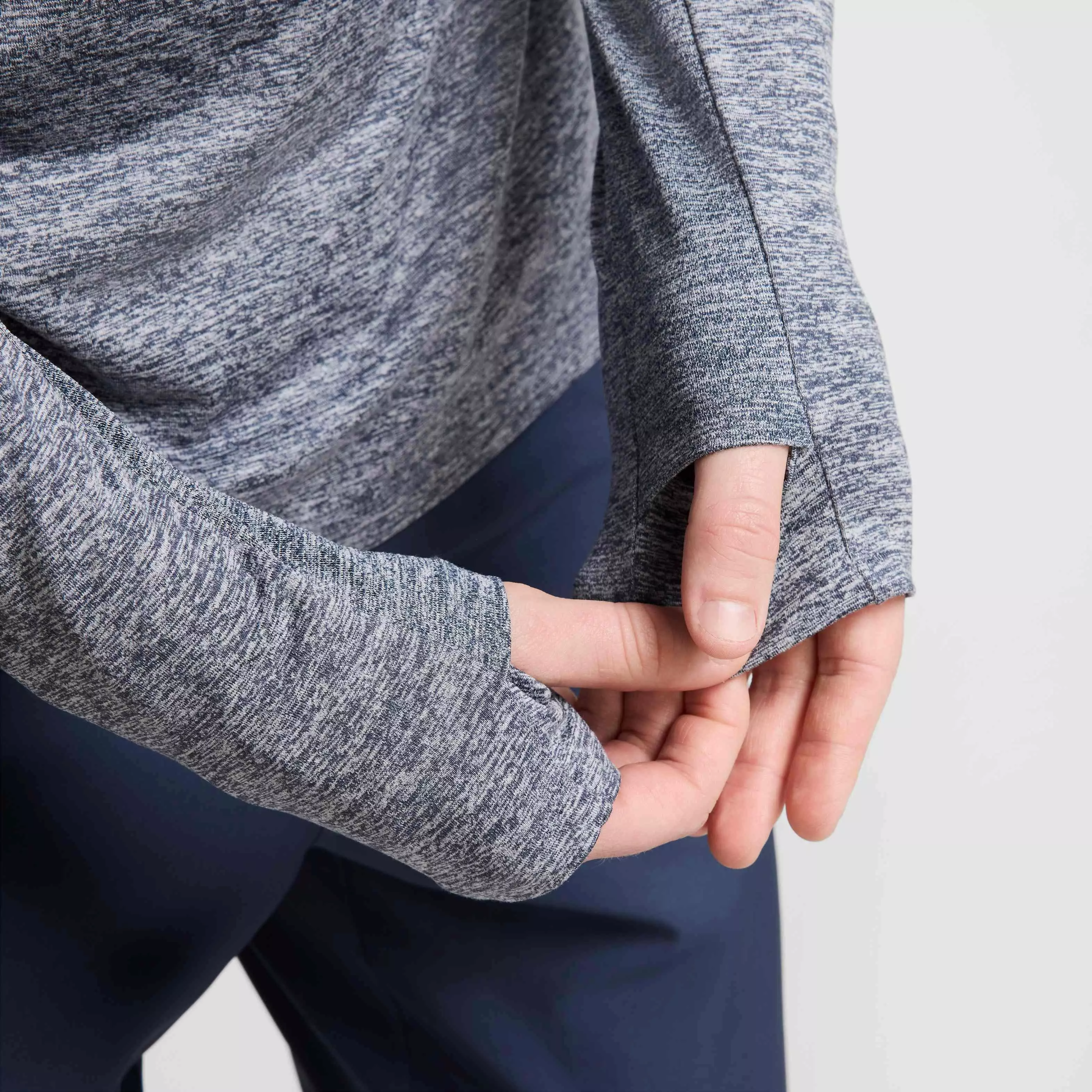 Nike Men's Stride Dri-FIT 1/4-Zip Midlayer Running Top - BLUE