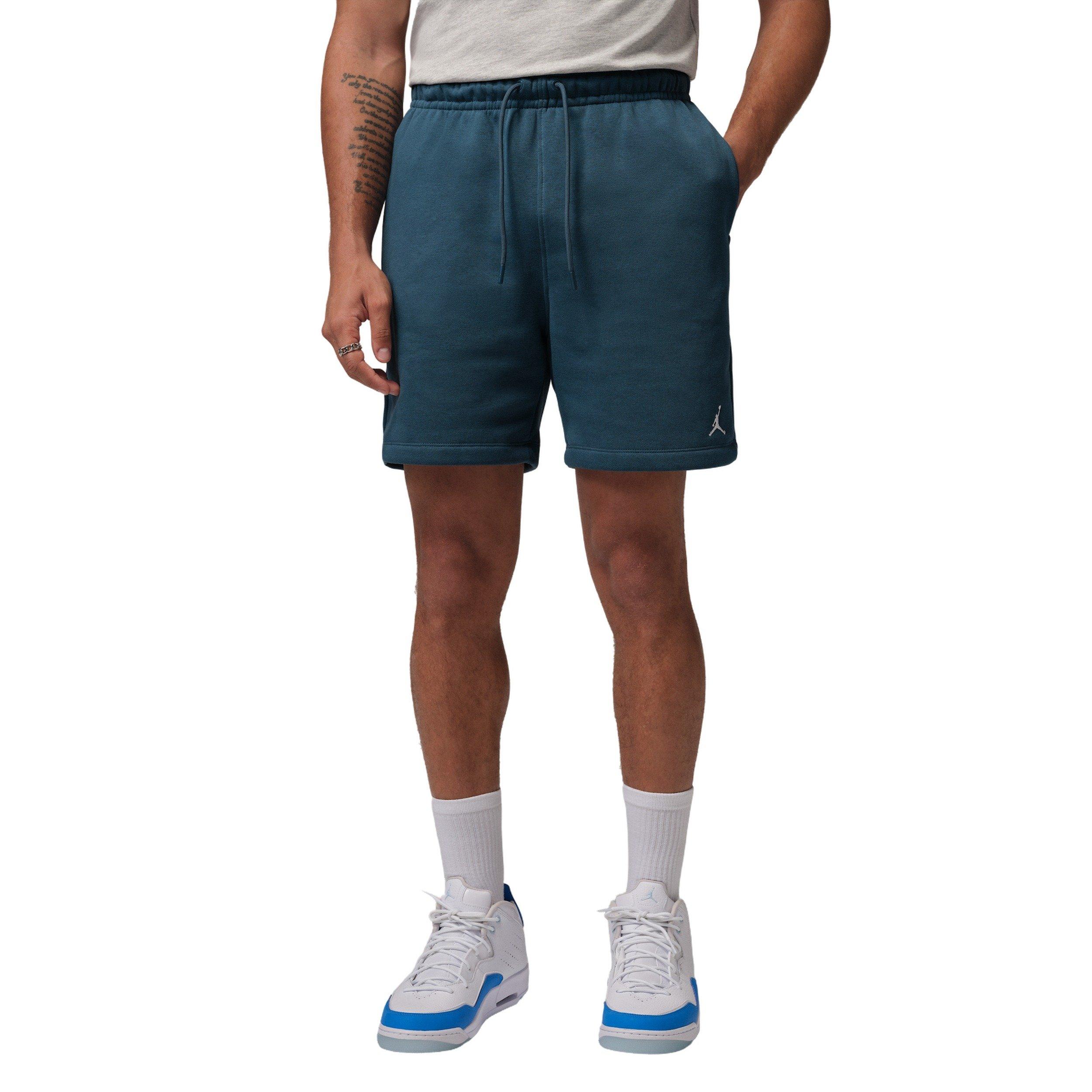 Jordan Men's Brooklyn Fleece Shorts - Blue - BLUE Thumbnail View 6