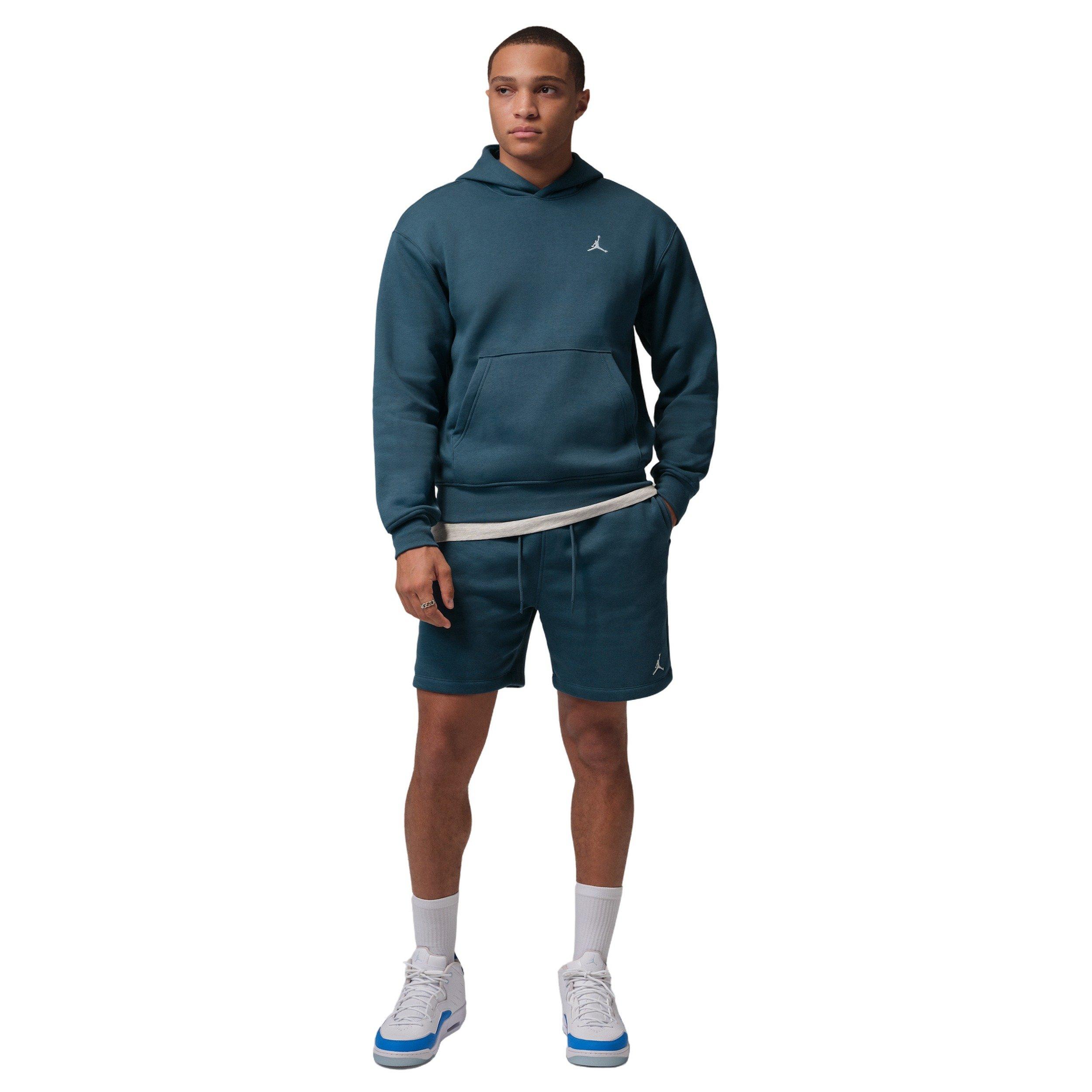 Jordan Men's Brooklyn Fleece Shorts - Blue - BLUE Thumbnail View 7