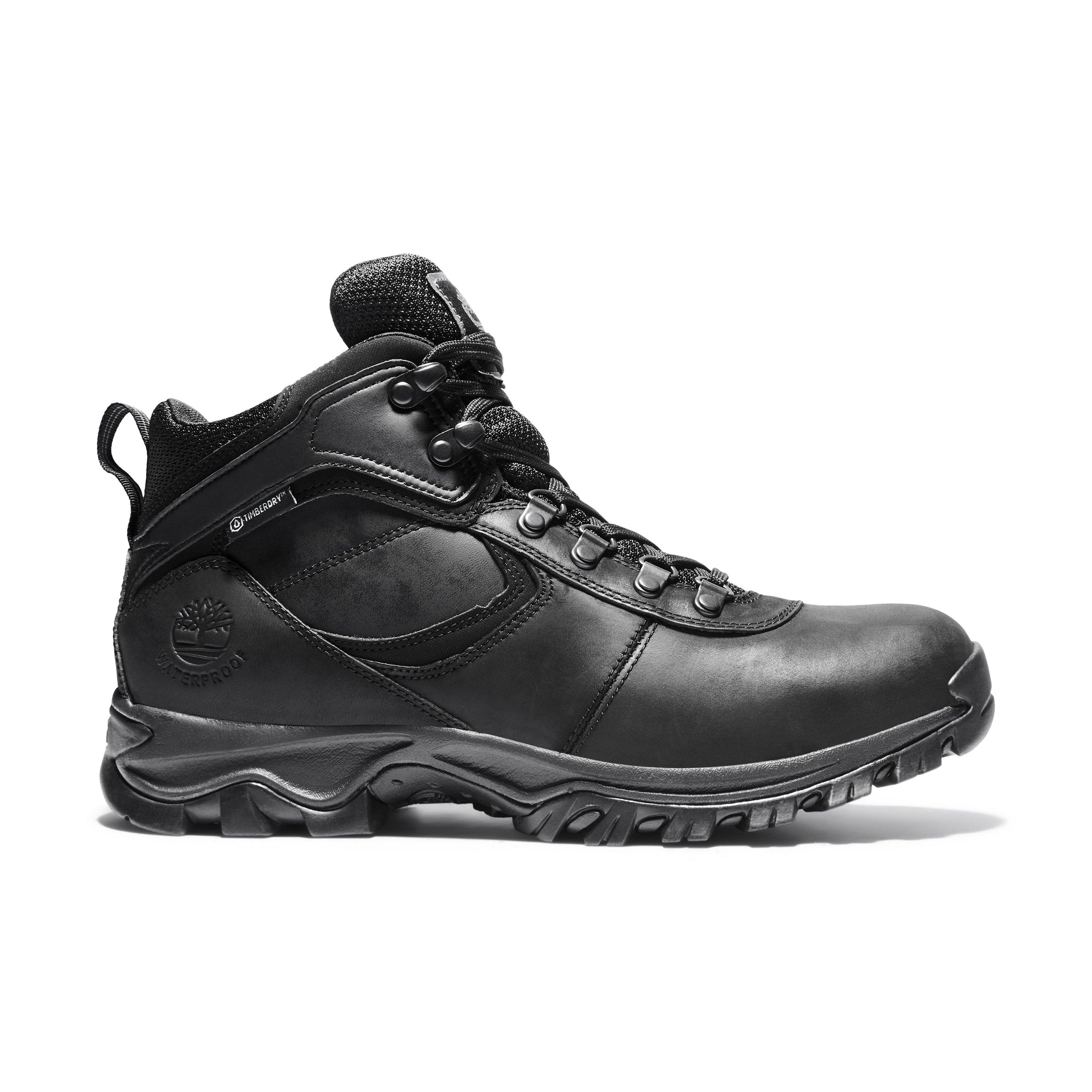 Timberland Mt. Maddsen Mid Waterproof "Black" Men's Hiking Boot - BLACK