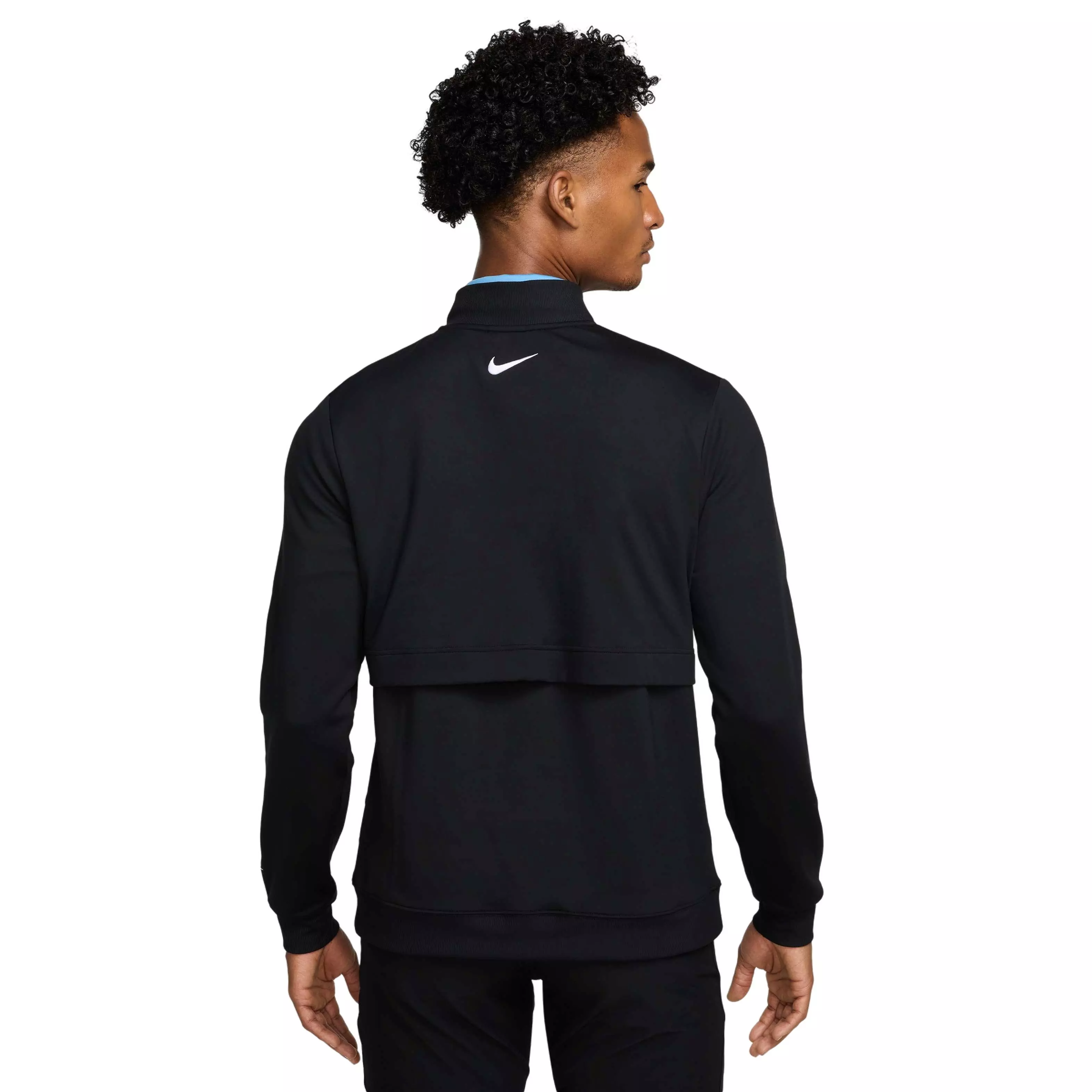 Nike Men's Tour 1/2-Zip Golf Top - BLACK