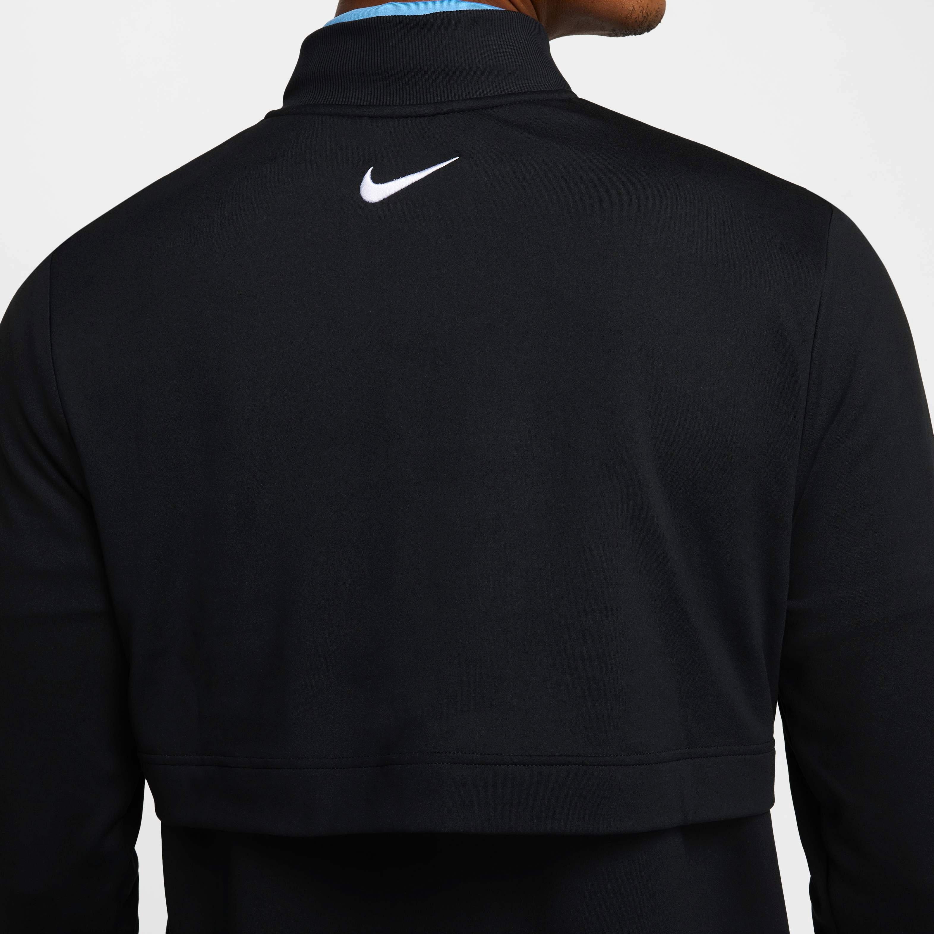 Nike Men's Tour 1/2-Zip Golf Top - BLACK Thumbnail View 5