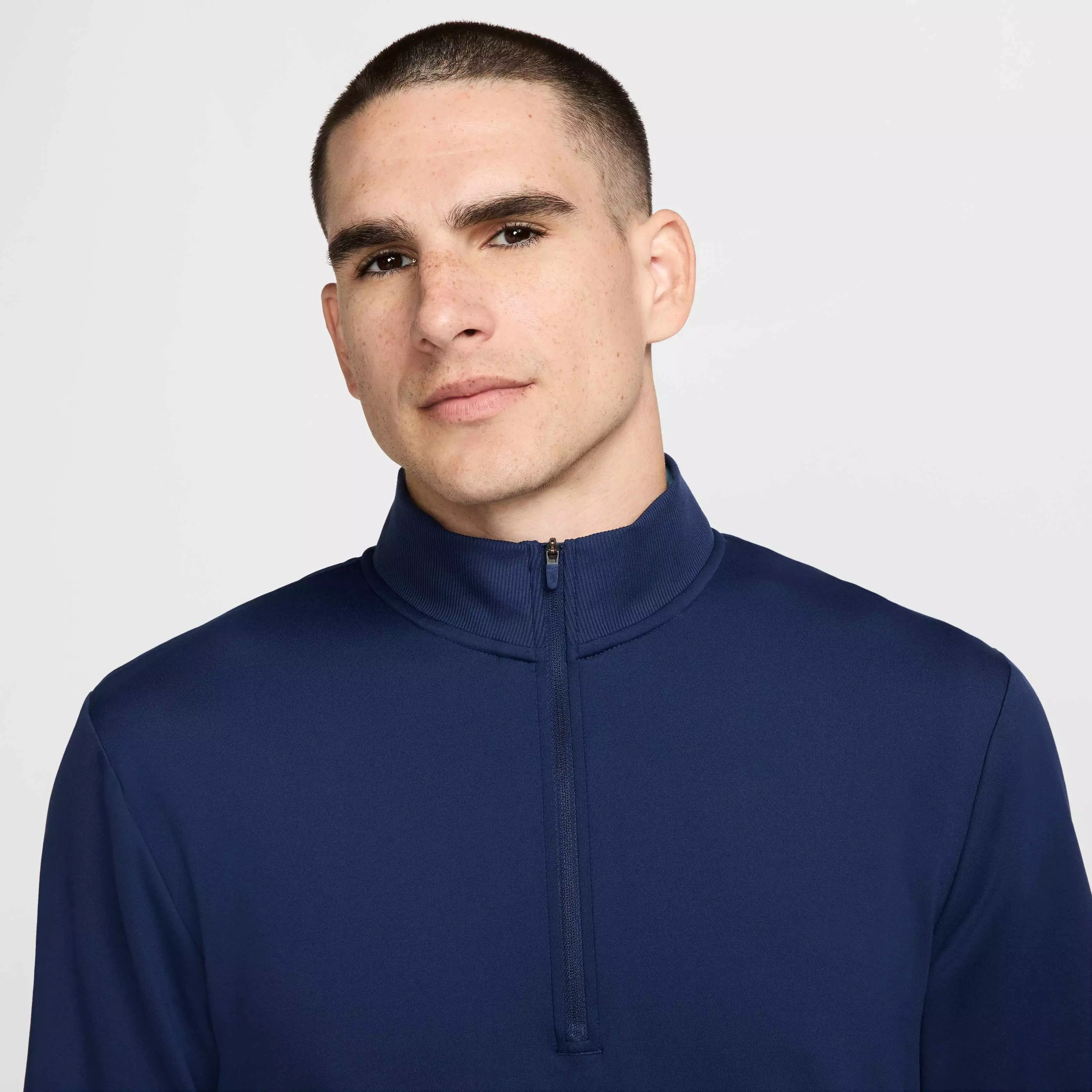 Nike Men's Tour 1/2-Zip Golf Top - NAVY