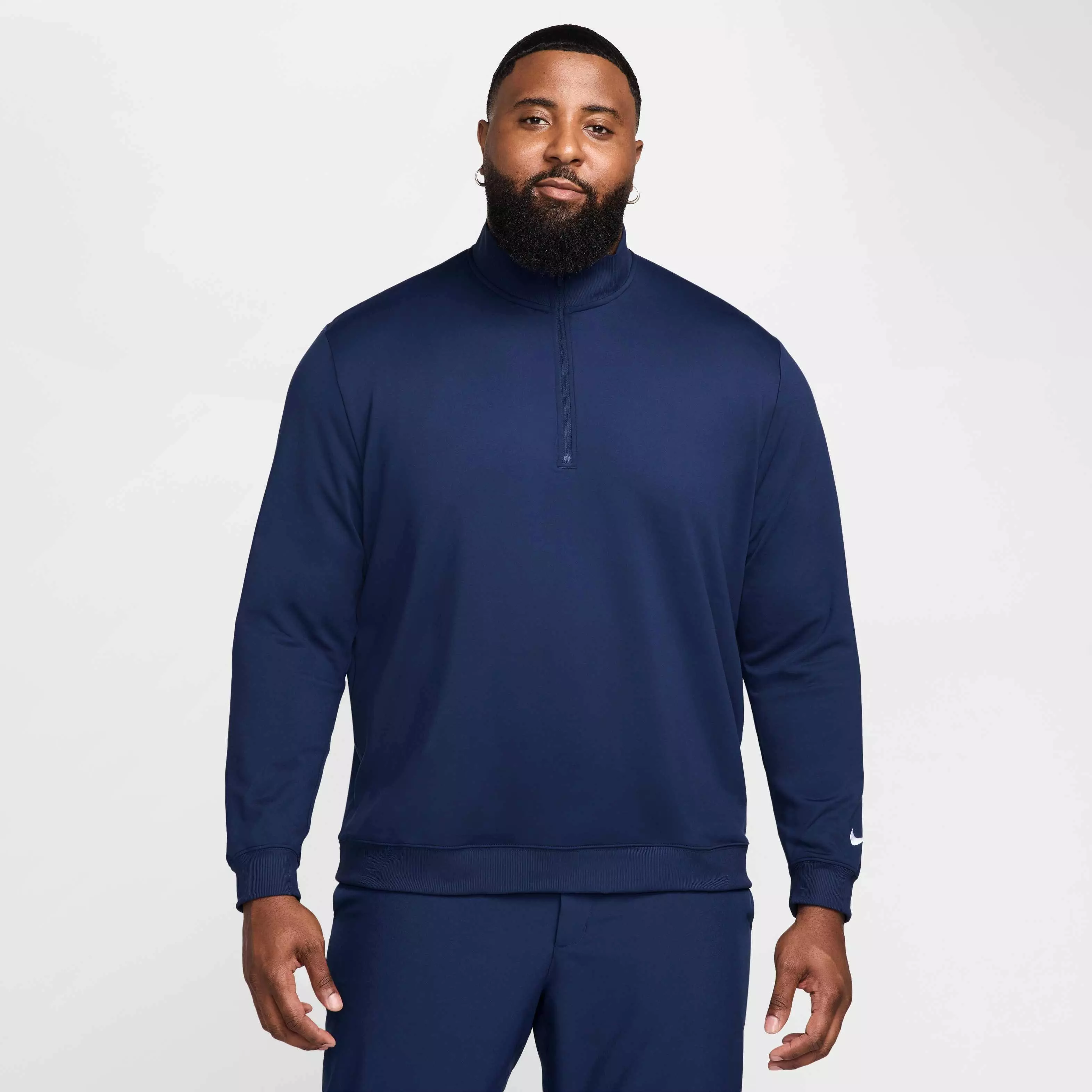 Nike Men's Tour 1/2-Zip Golf Top - NAVY