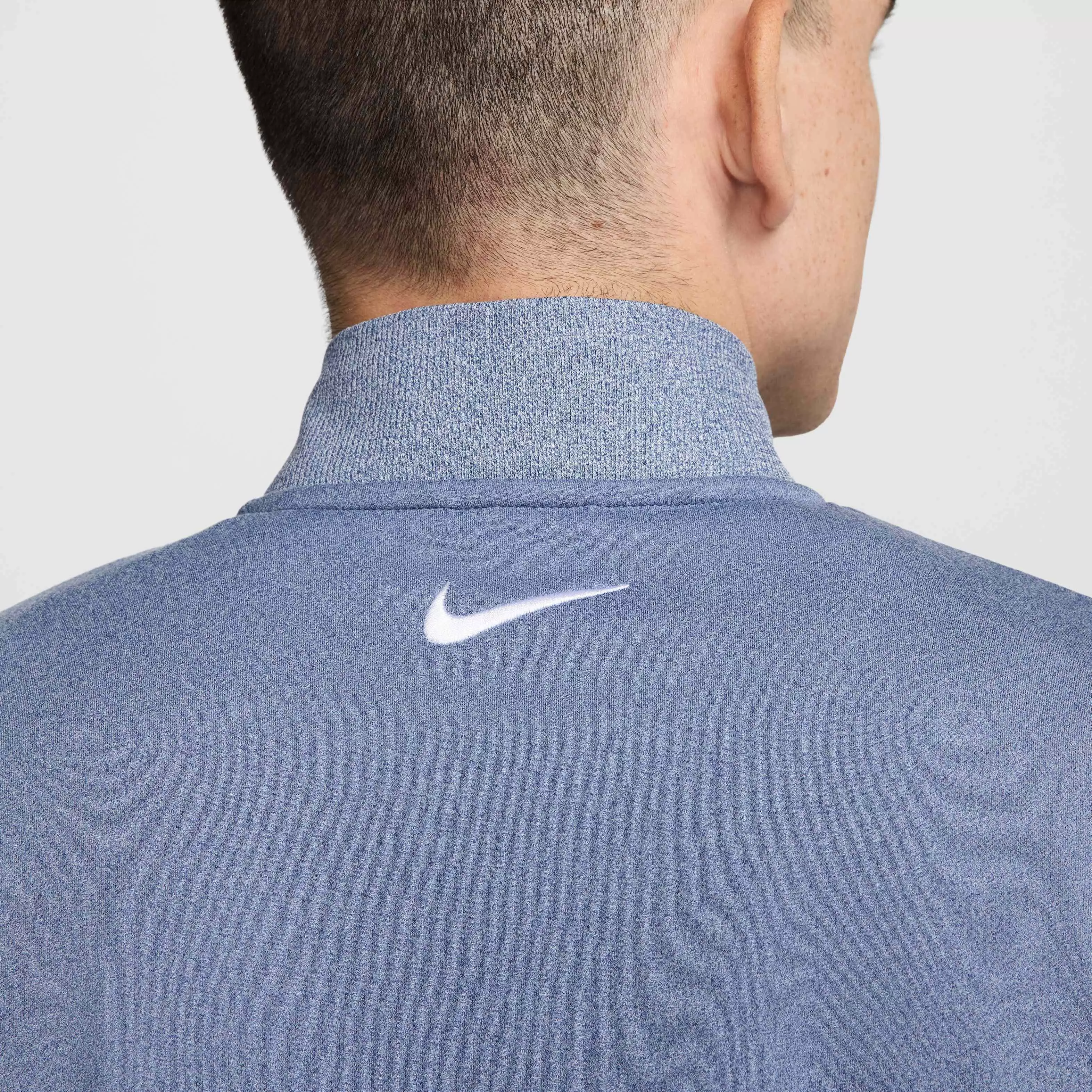 Nike Men's Tour 1/2-Zip Golf Top - BLUE