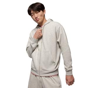 Jordan Men's Brooklyn Fleece Full-Zip Hooded Jacket - Grey