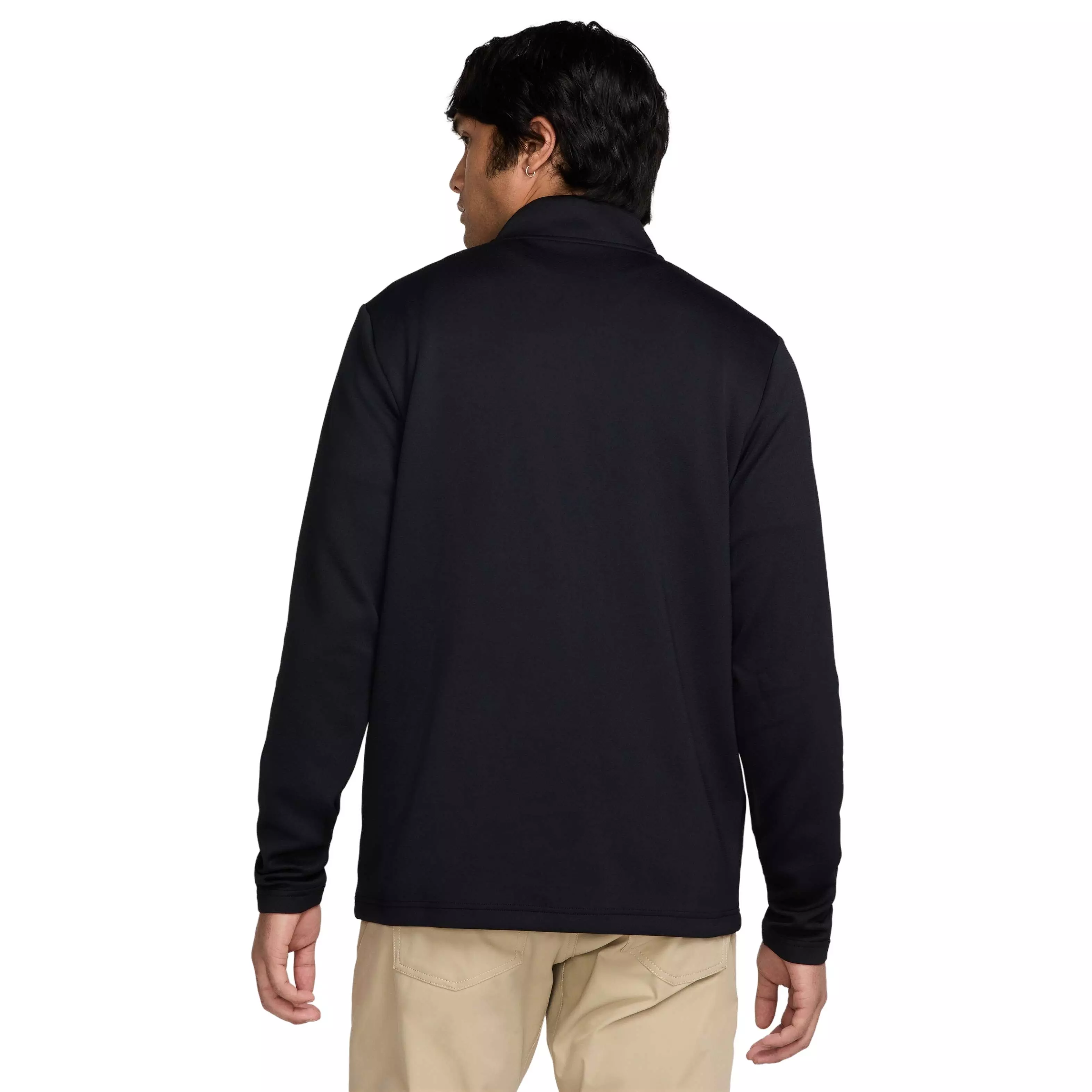 Nike Men's Victory Therma-FLEX Dri-FIT 1/2-Zip Golf Top - BLACK