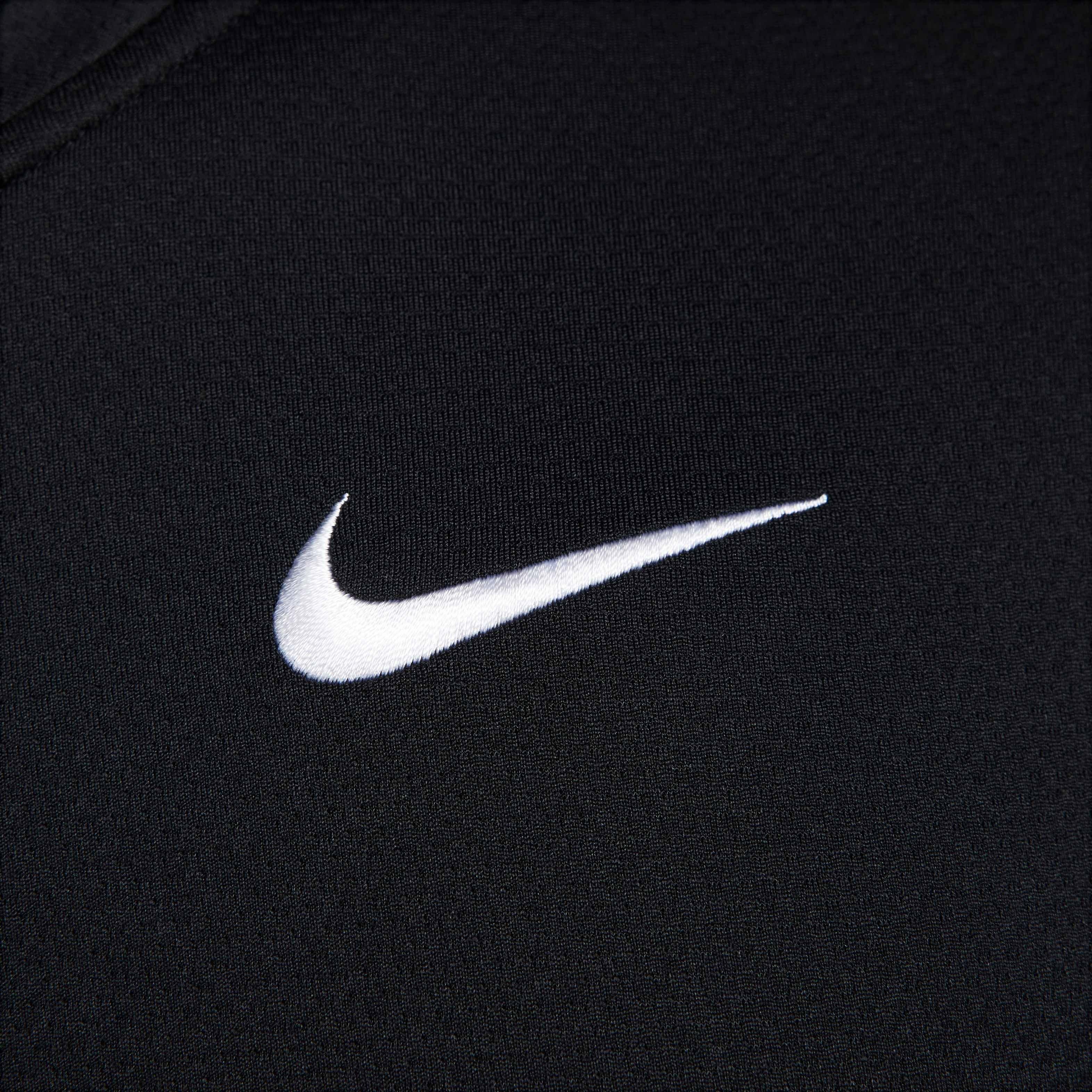 Nike Men's Victory Therma-FLEX Dri-FIT 1/2-Zip Golf Top - BLACK Thumbnail View 4