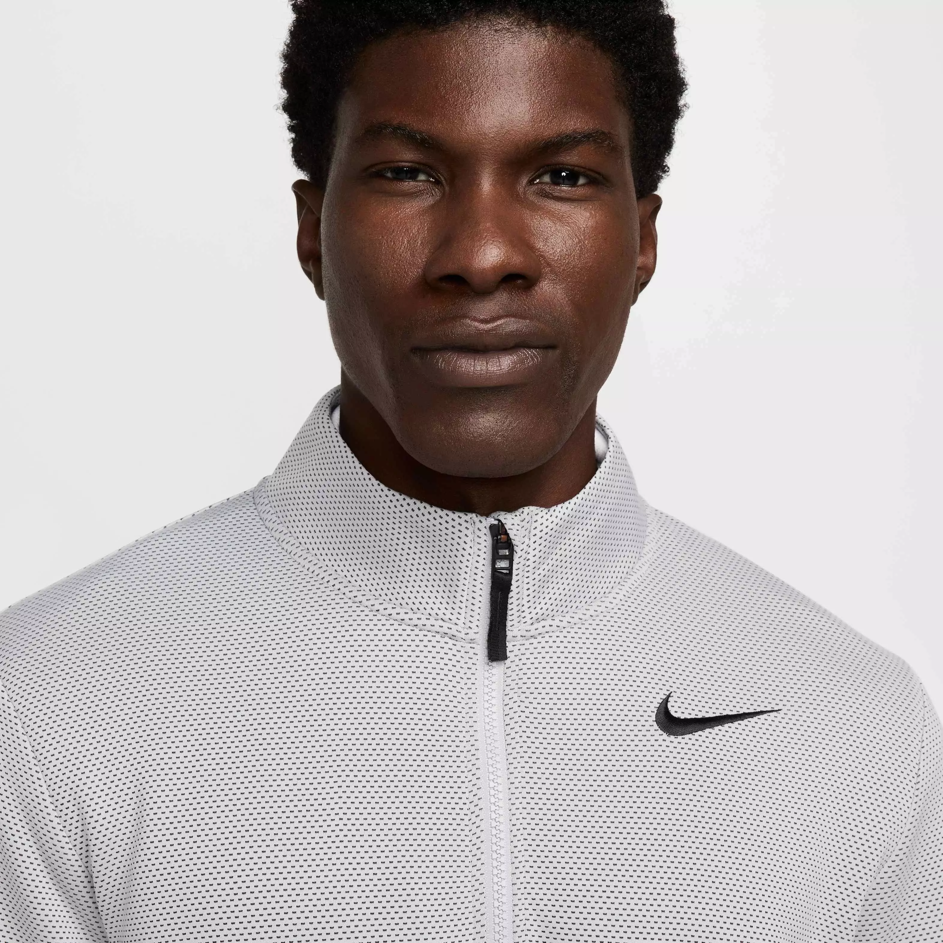 Nike Men's Victory Therma-FLEX Dri-FIT 1/2-Zip Golf Top - GREY