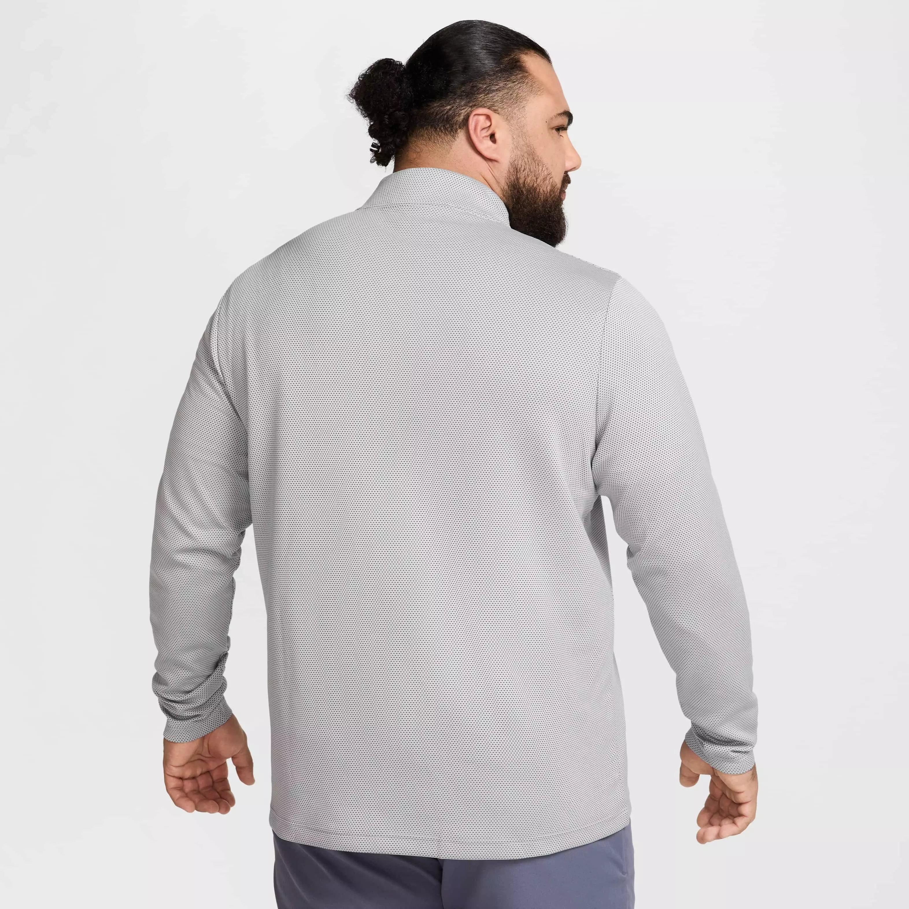 Nike Men's Victory Therma-FLEX Dri-FIT 1/2-Zip Golf Top - GREY