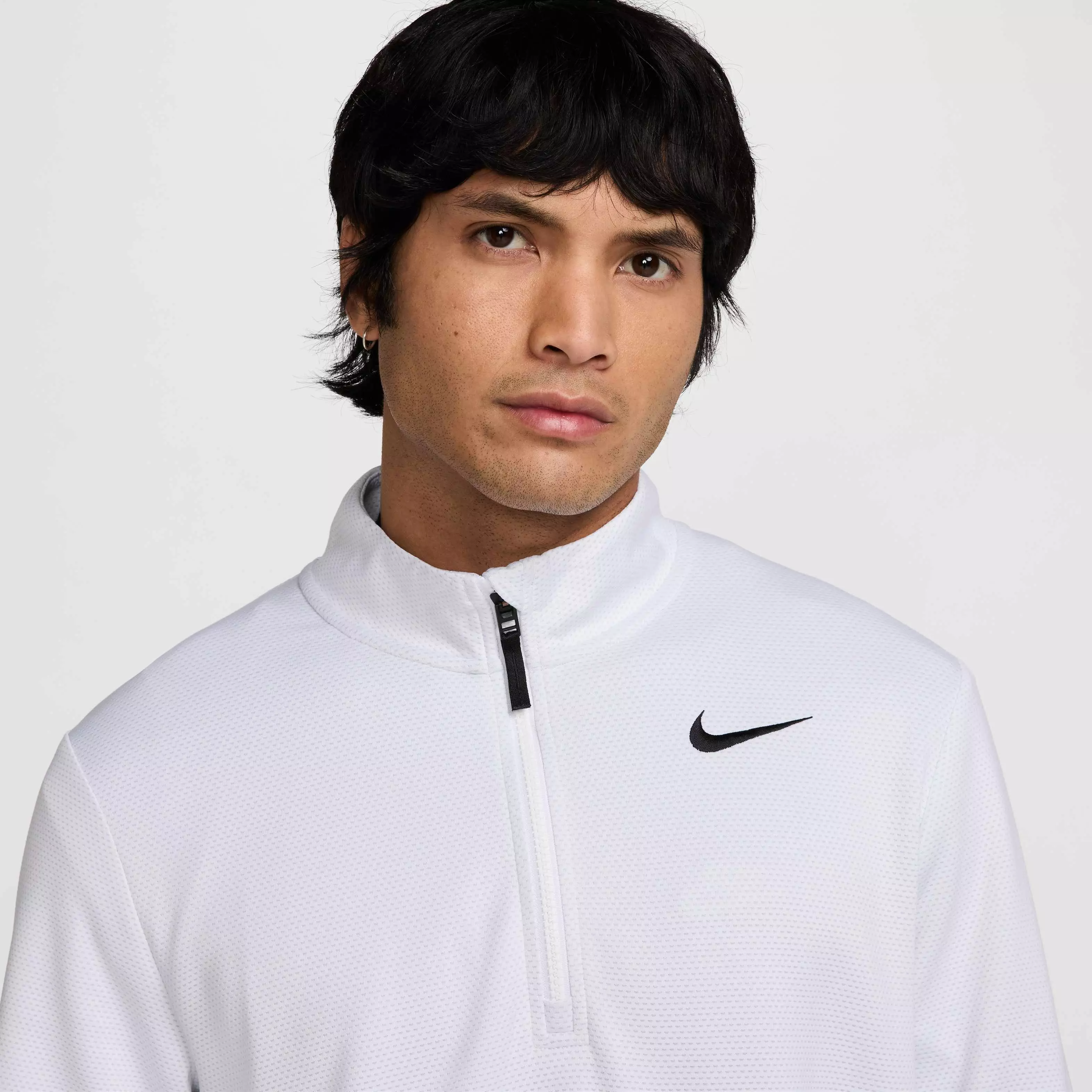 Nike Men's Victory Therma-FLEX Dri-FIT 1/2-Zip Golf Top - WHITE