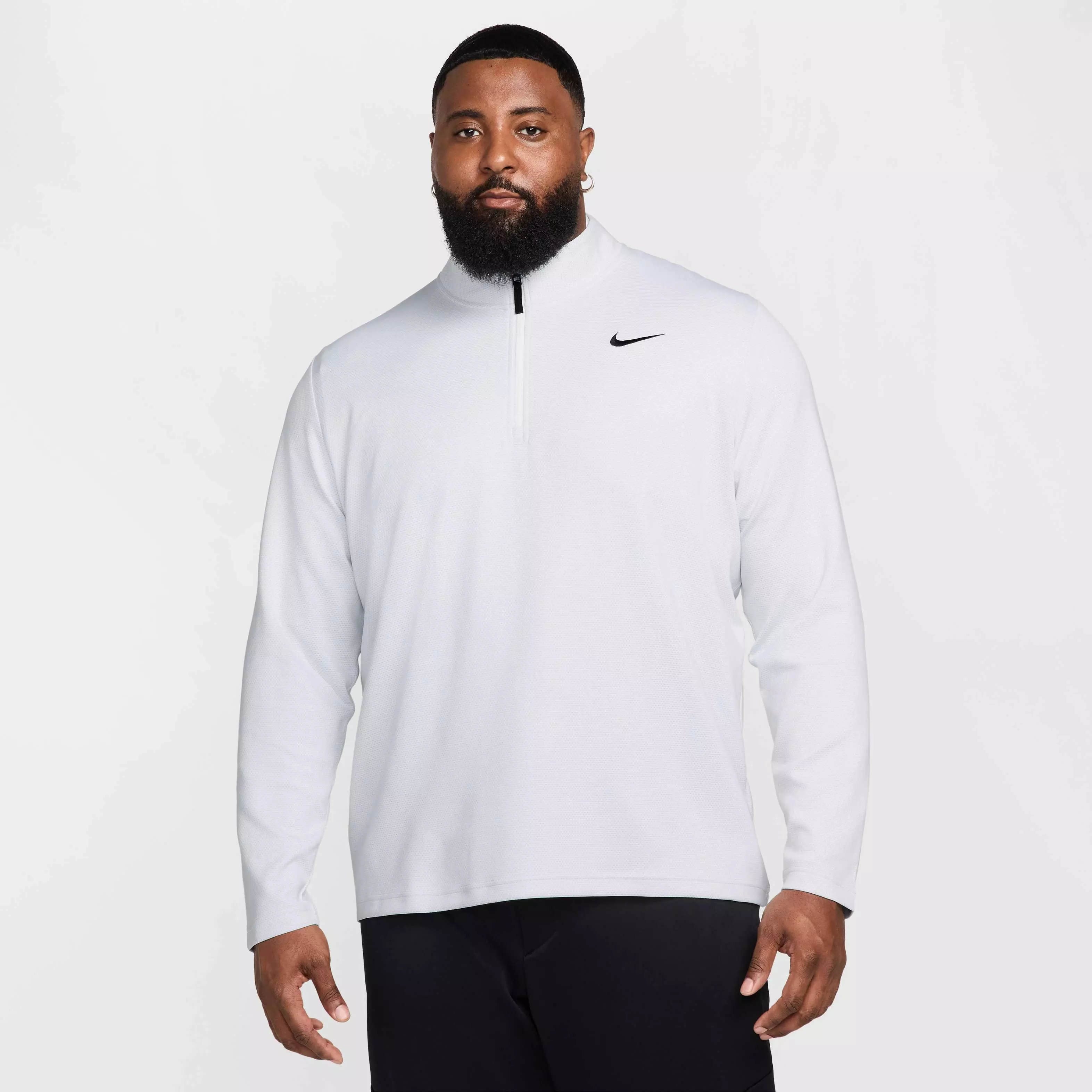 Nike Men's Victory Therma-FLEX Dri-FIT 1/2-Zip Golf Top - WHITE